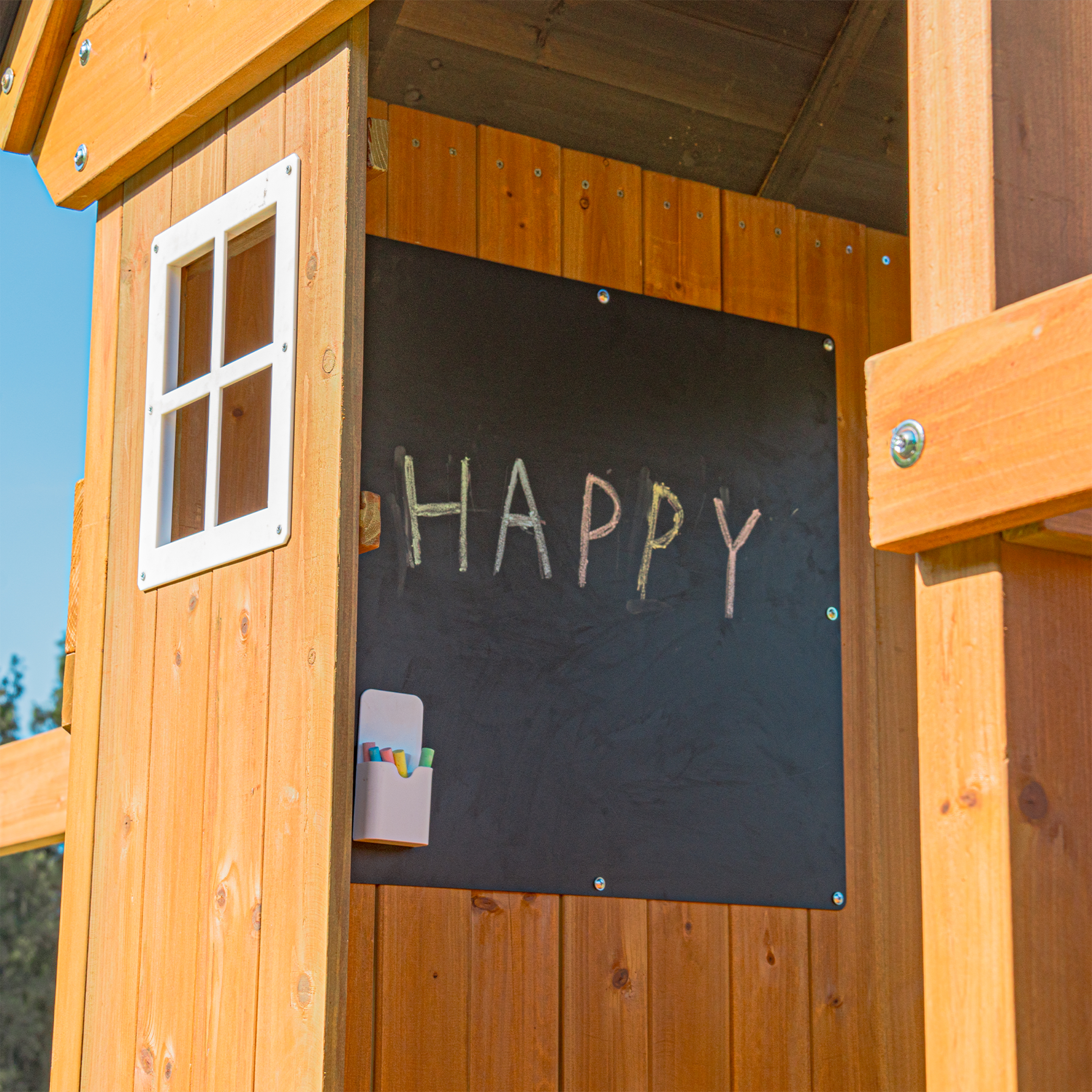 AXI Jack Climbing Frame with Double Swing and Trapeze – Lime Green Slide