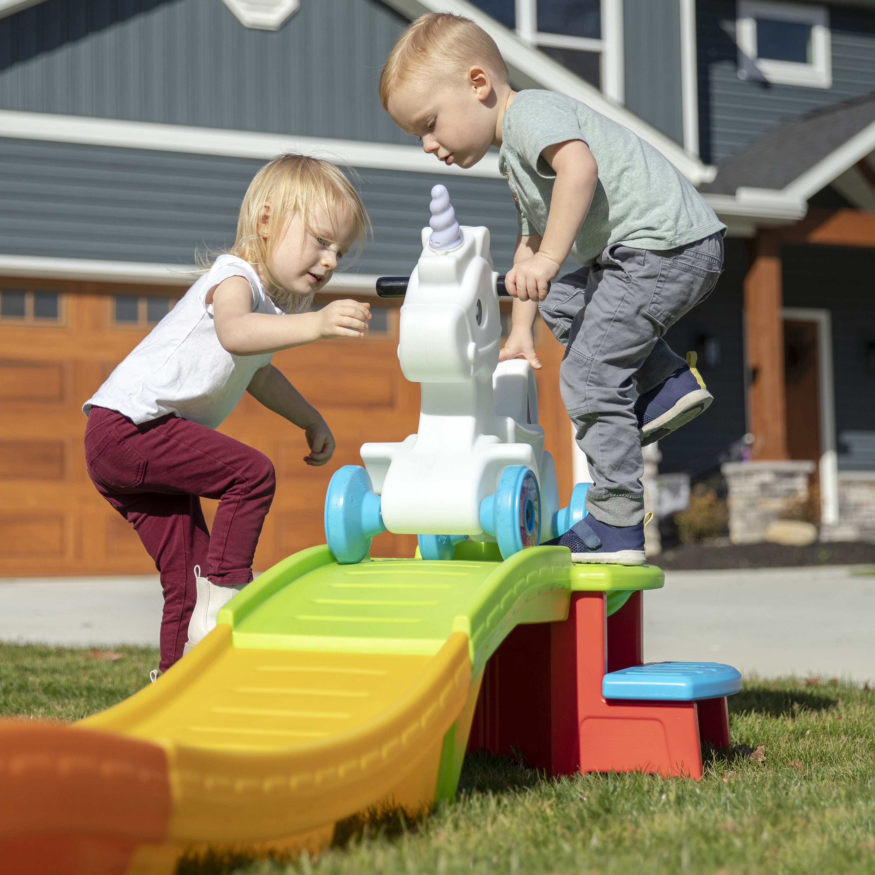 Step2 Unicorn Up & Down Roller Coaster