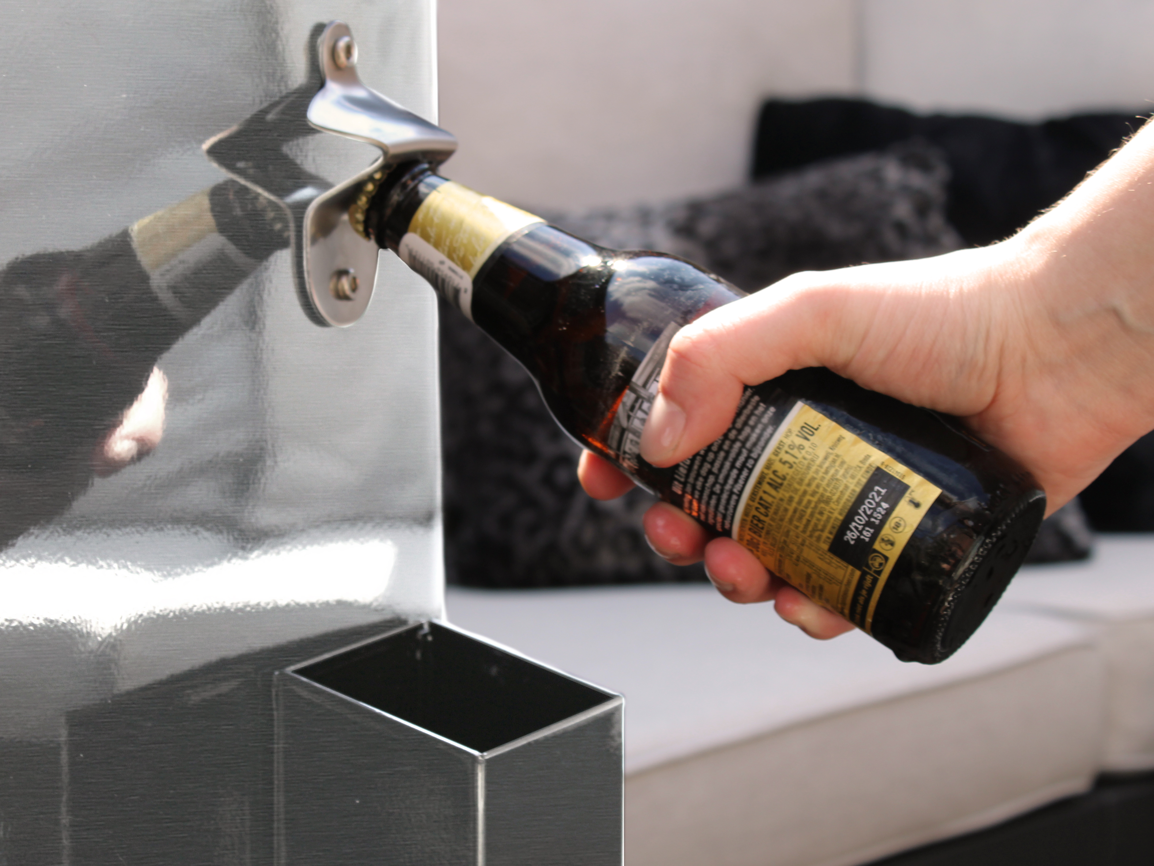 AXI Retro Cooler Stainless Steel