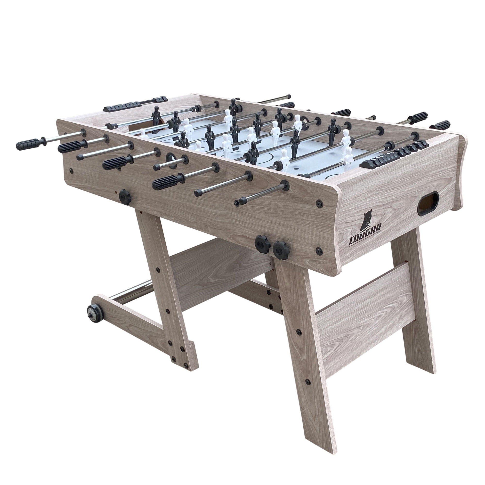 Cougar Scorpion Kick folding Football Table Oak - Limited Edition