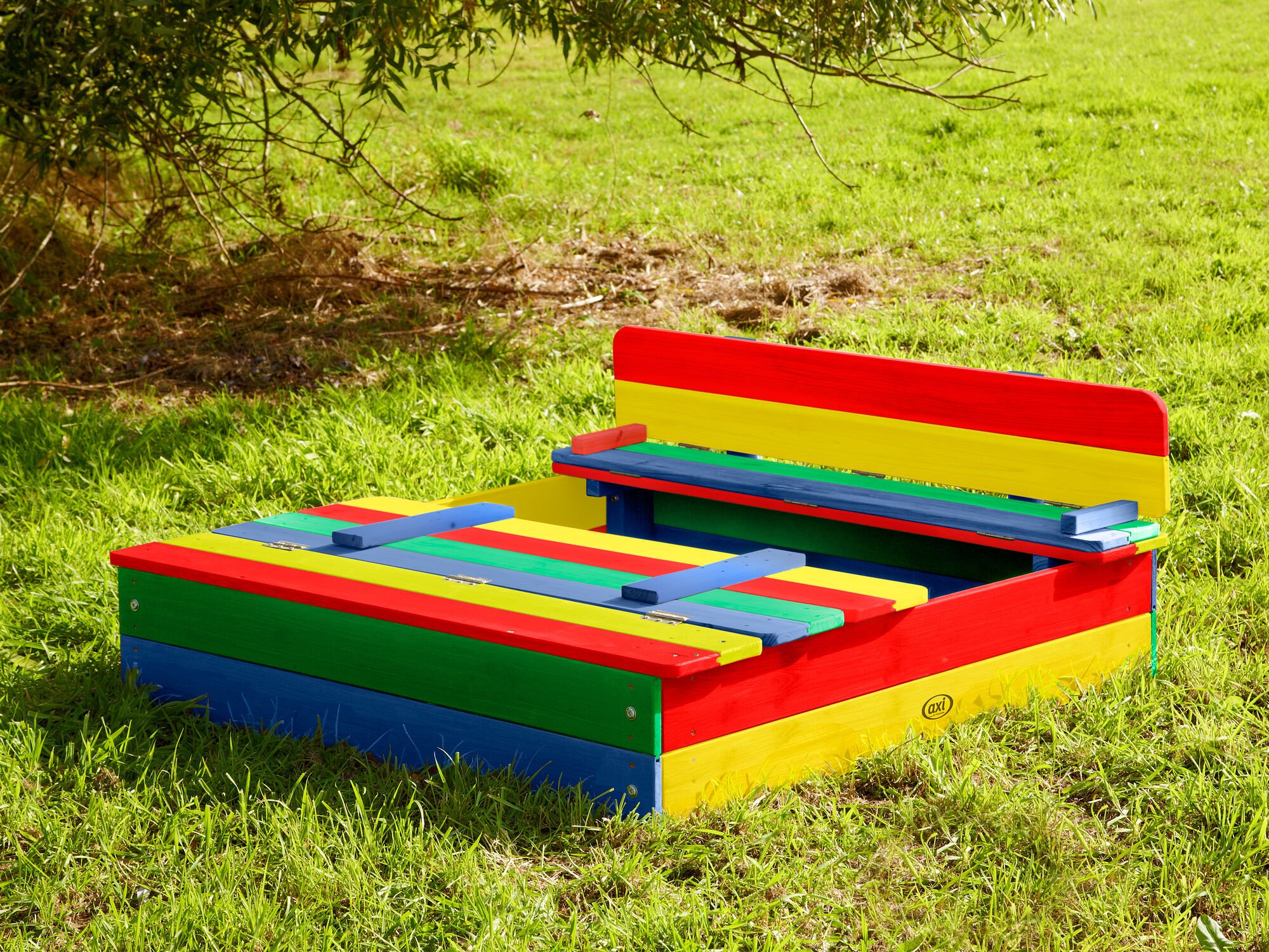 AXI Ella Zandbak met bankjes Regenboog-8717973935995 AXI Ella Zandbak met bankjes Regenboog