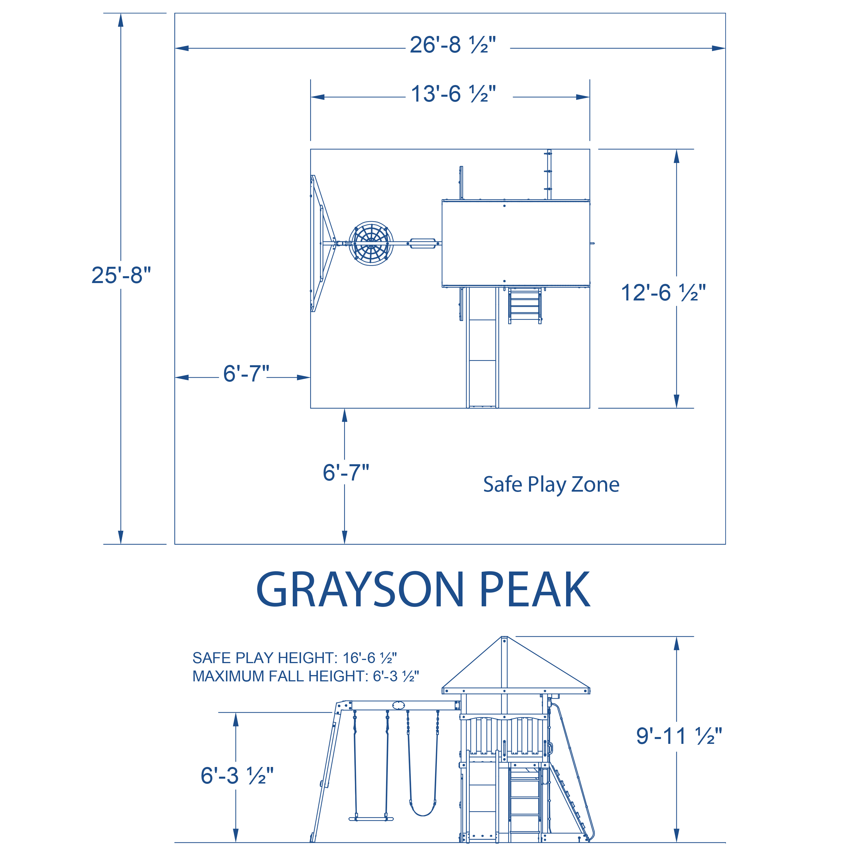Backyard Discovery Grayson Peak Climbing Frame