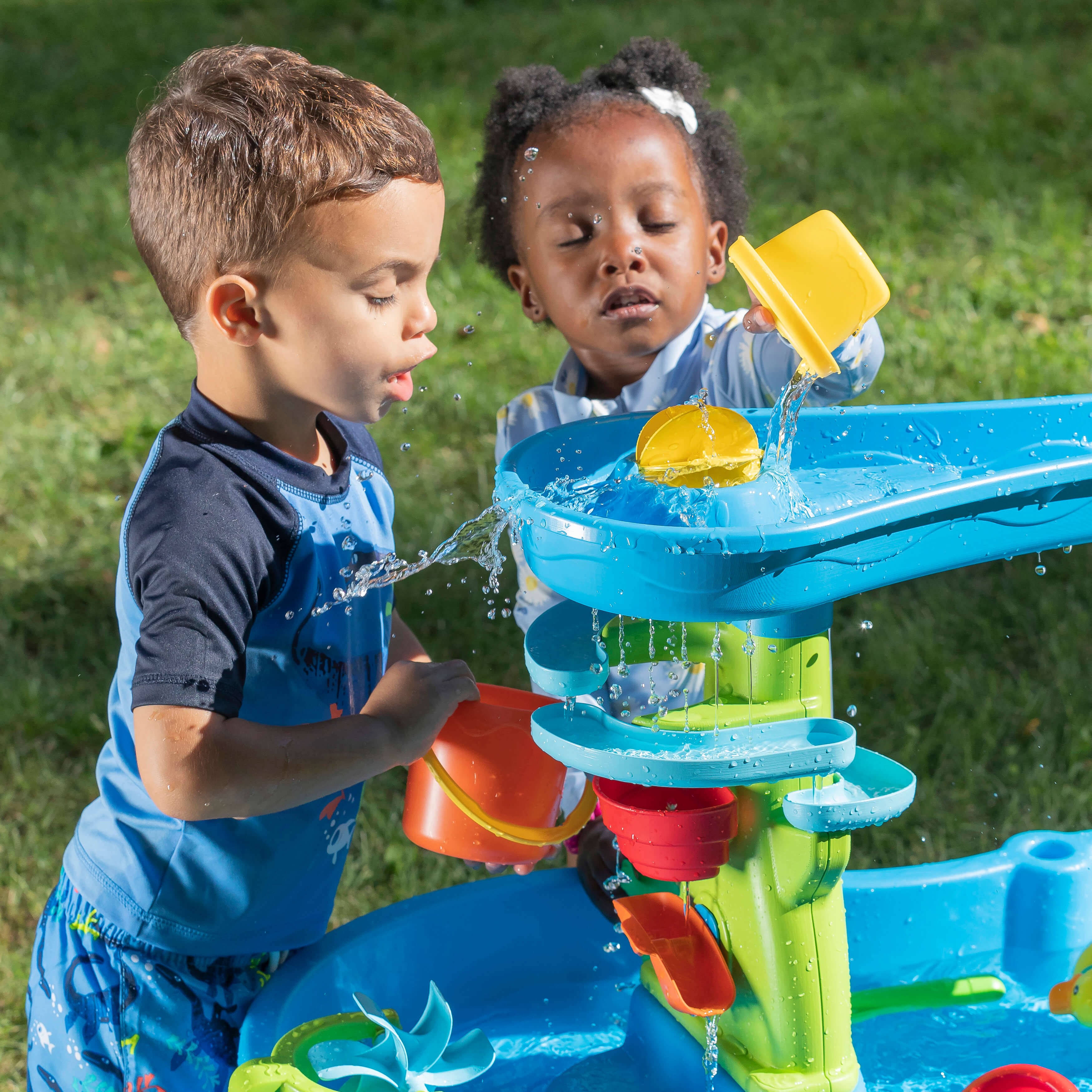 Step2 Double Showers Splash Watertafel-0733538421893 Step2 Double Showers Splash Watertafel