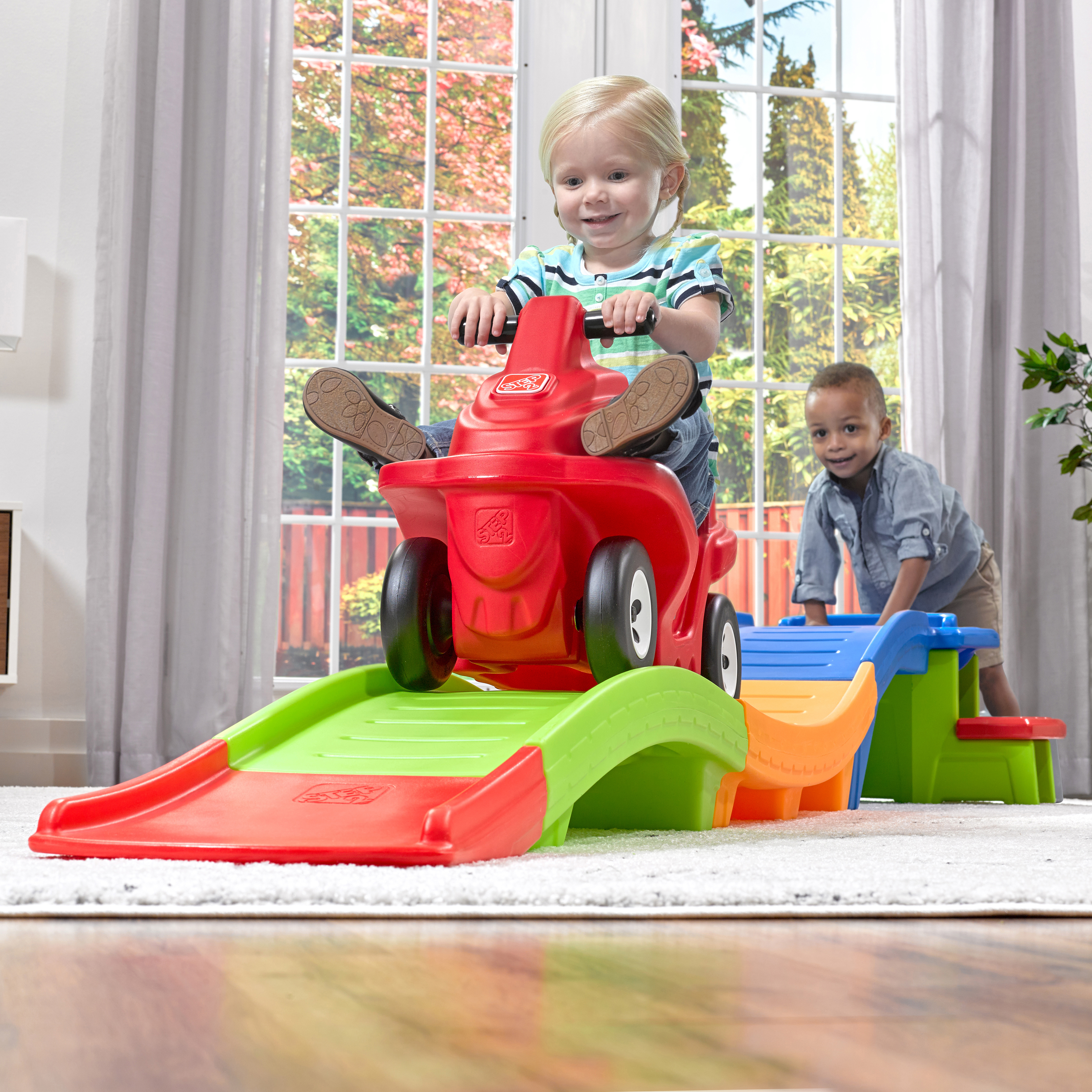 Step2 Up & Down Roller Coaster Rapid Ride & Hide Edition