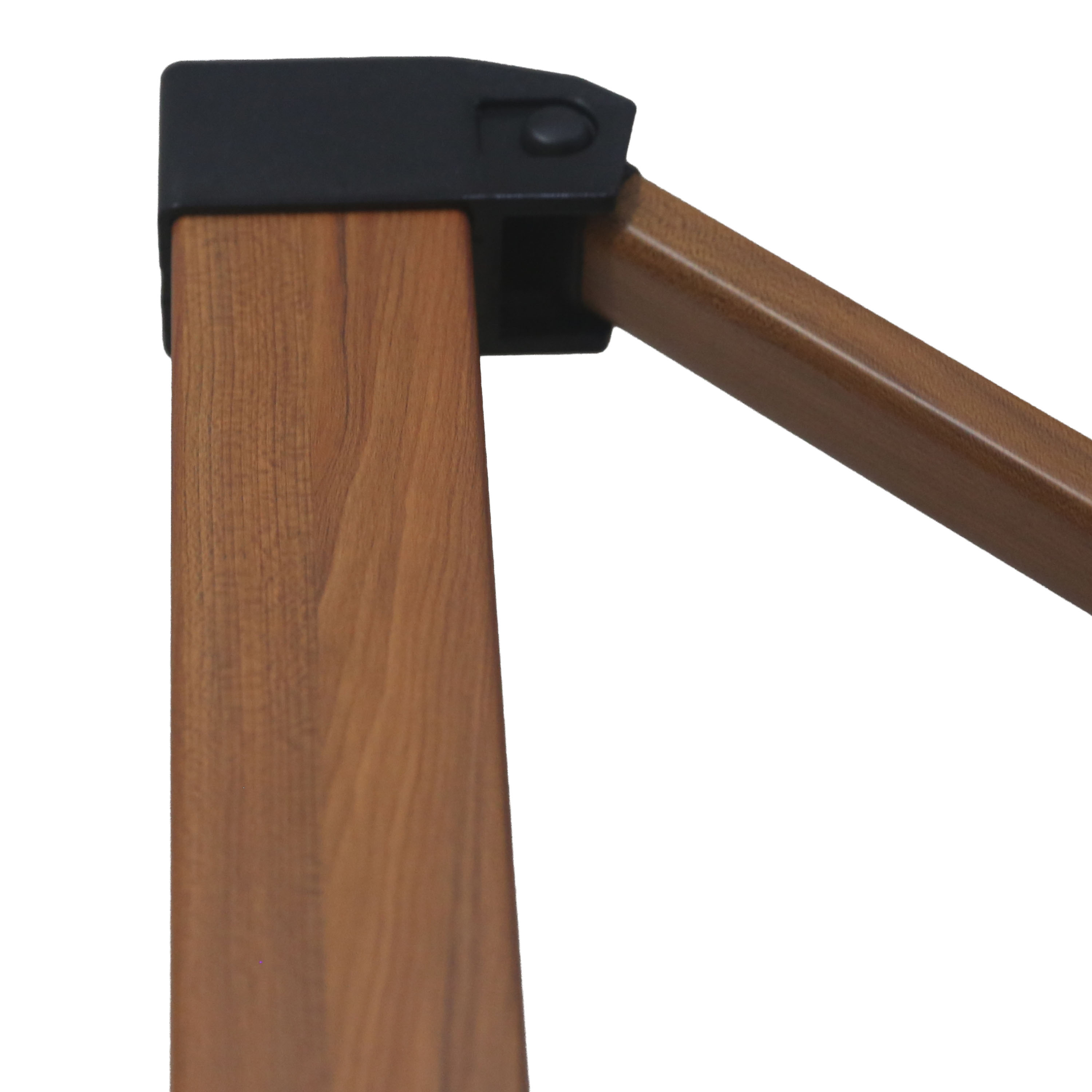 AXI Alina Cantilever Parasol 300x300cm Wood-look/Grey