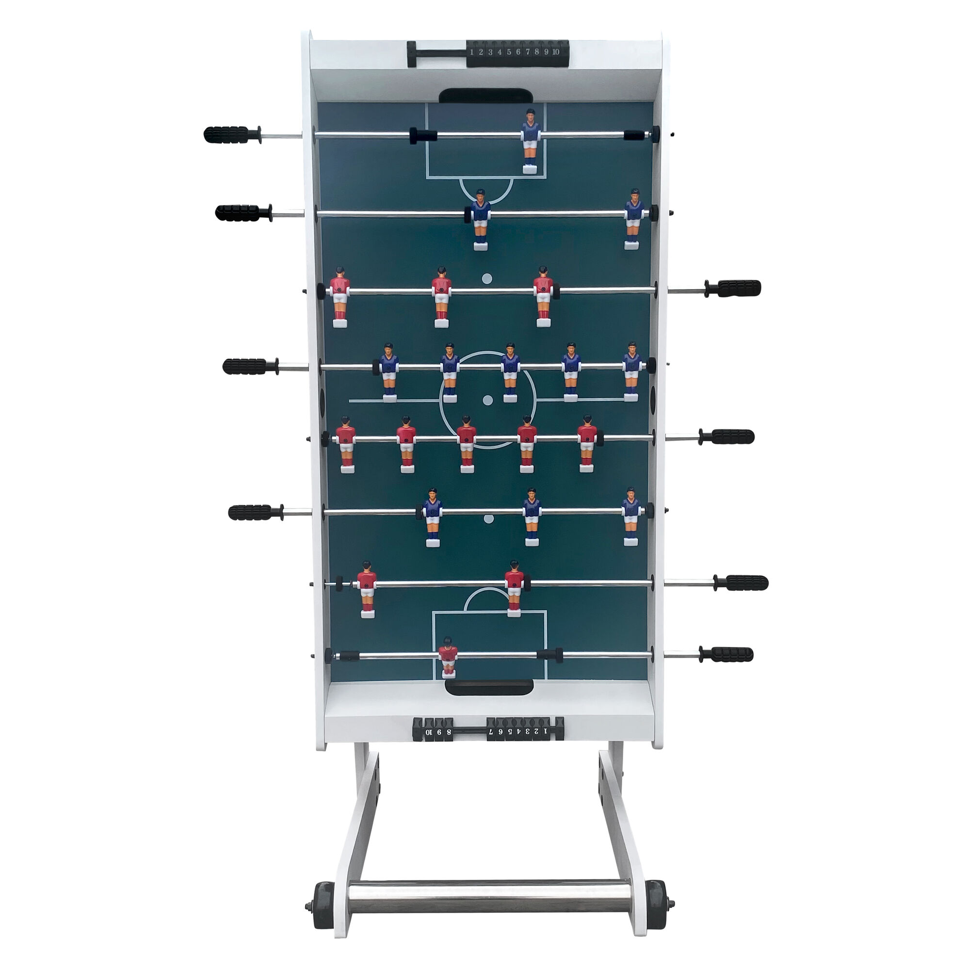 Cougar Scorpion Kick TS opklapbare Voetbaltafel Wit
