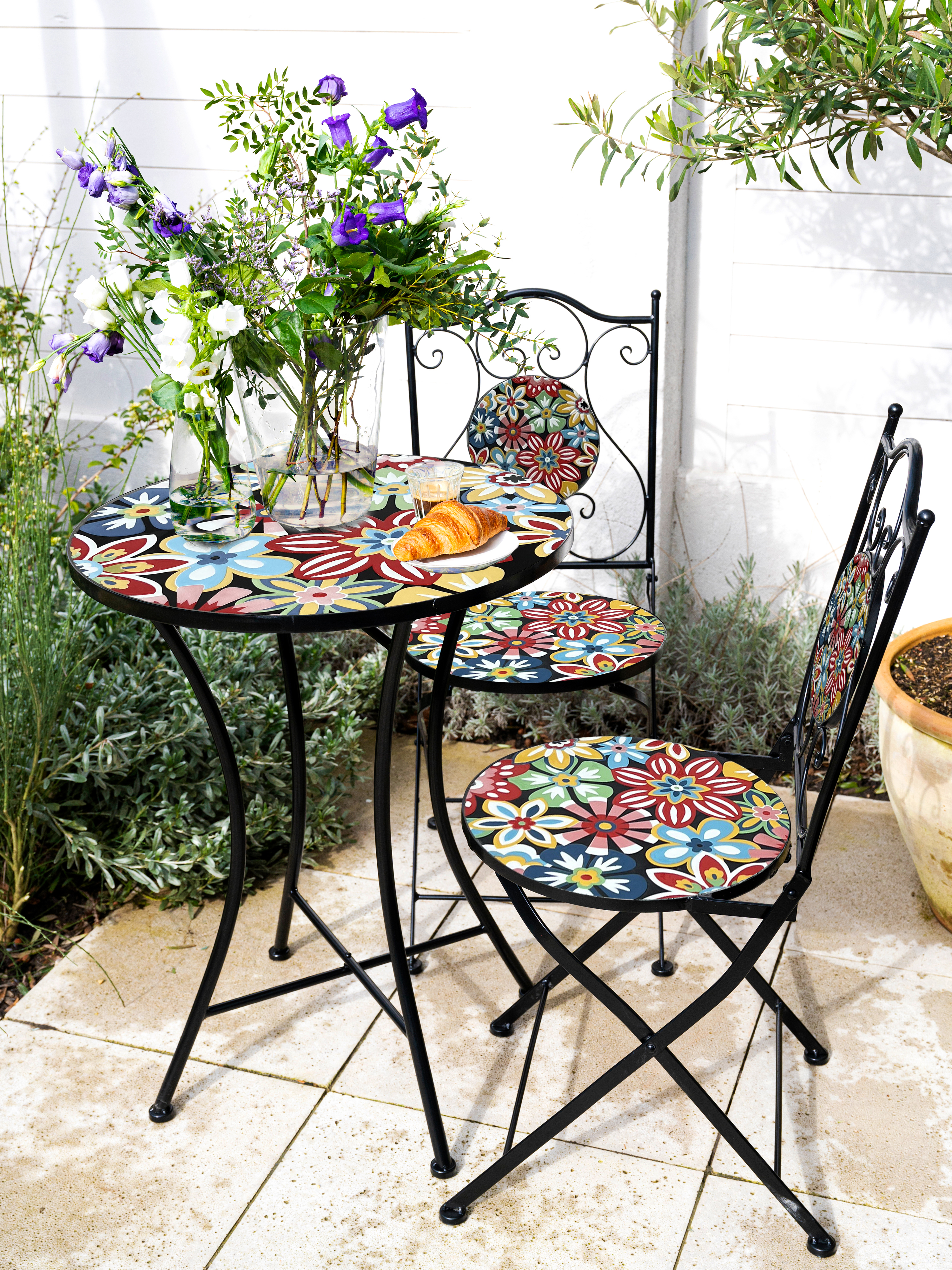AXI Amélie bistro set mosaic - Fiesta Flower