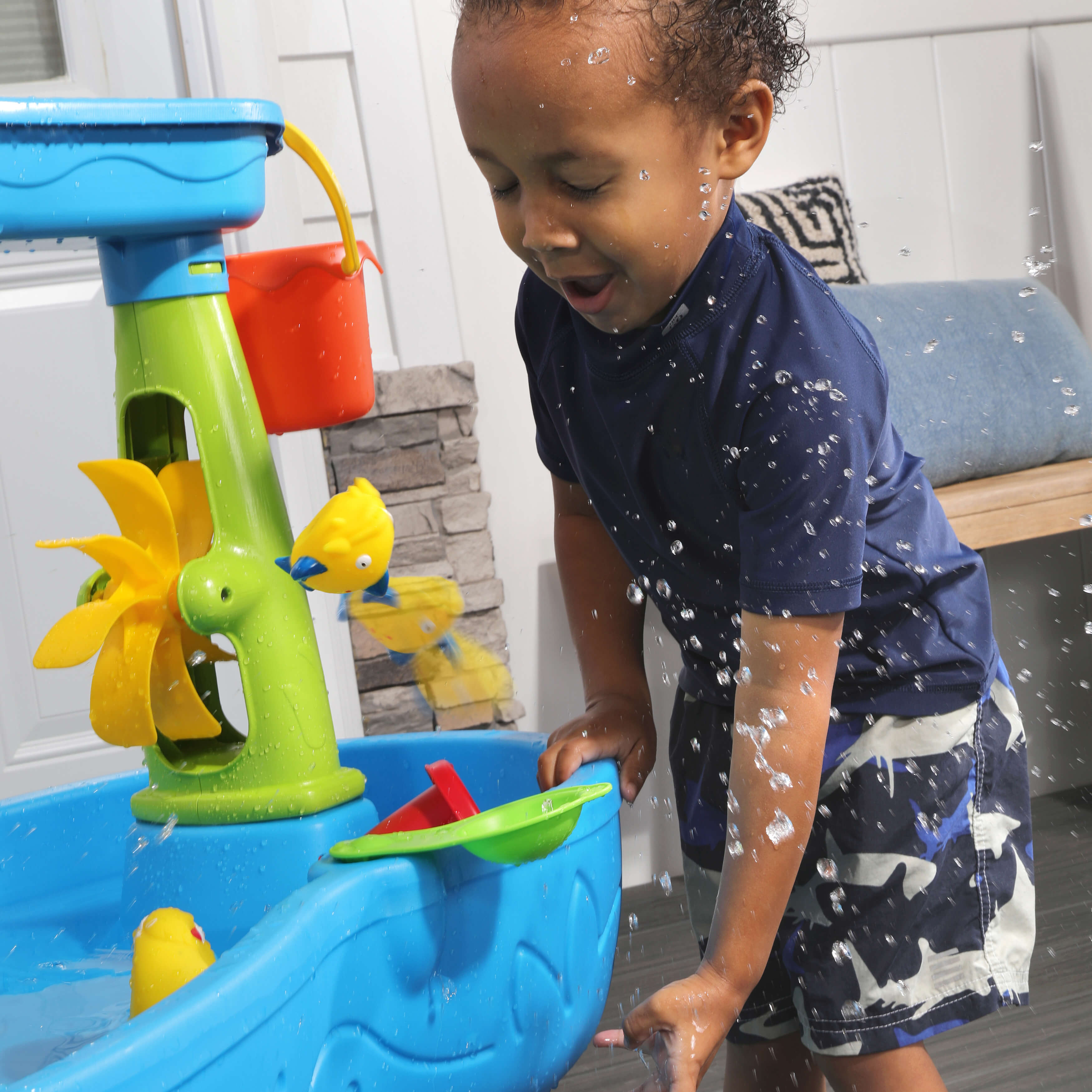 Step2 Double Showers Splash Watertafel-0733538421893 Step2 Double Showers Splash Watertafel