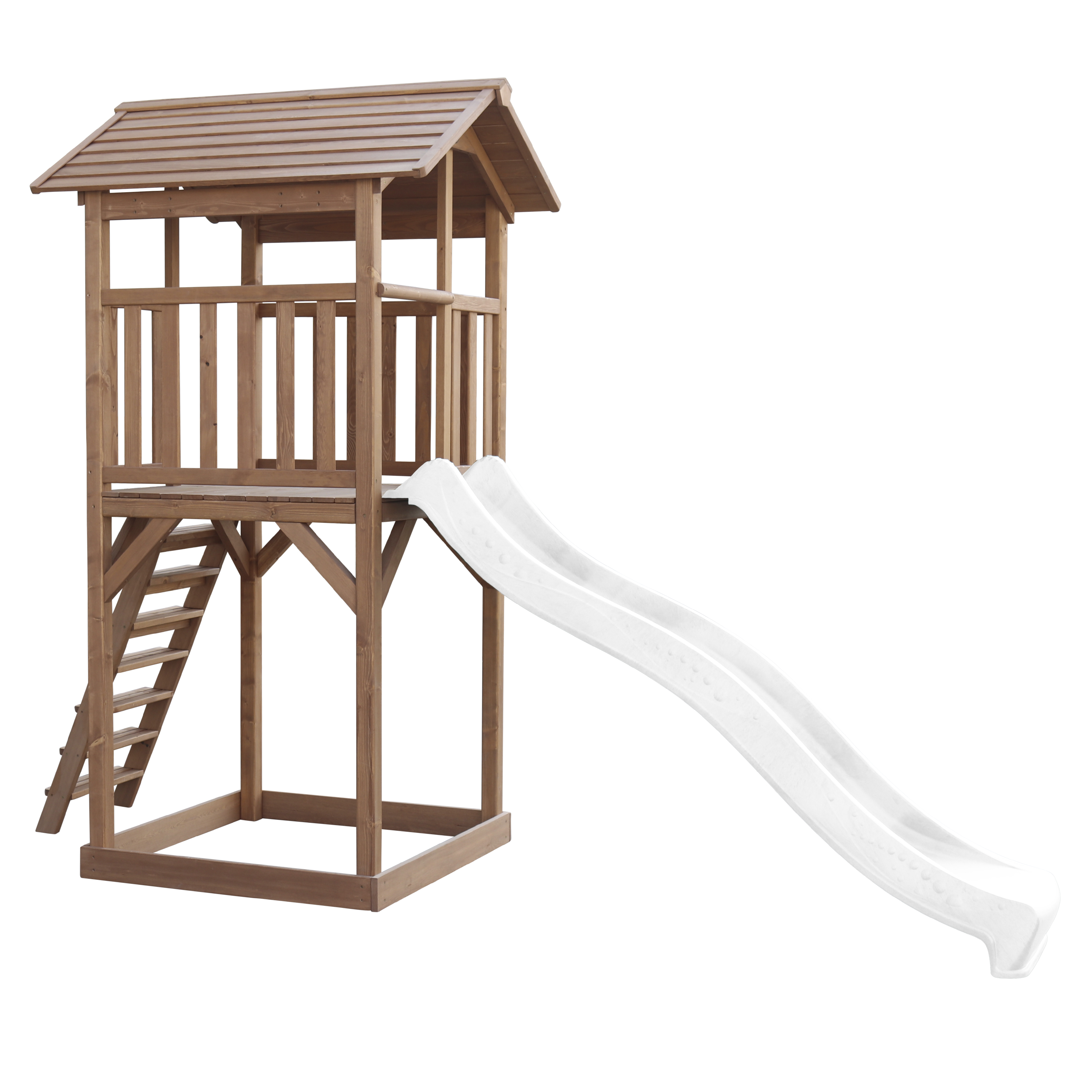 AXI Beach Tower Brown - White Slide