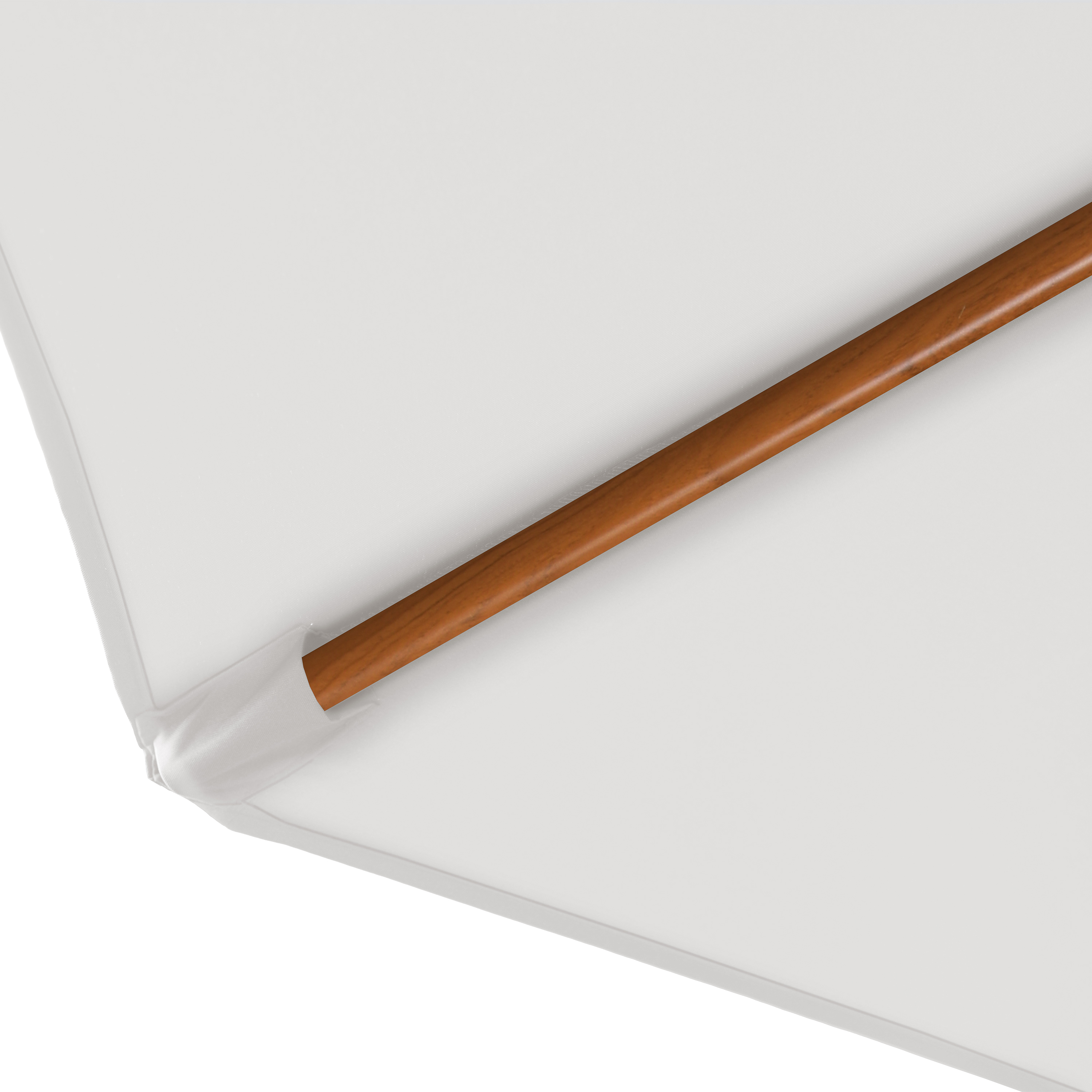 AXI Marisol Cantilever Parasol Ø 300cm Round - Wood-look/Beige-8720365063459 AXI Marisol Cantilever Parasol Ø 300cm Round - Wood-look/Beige