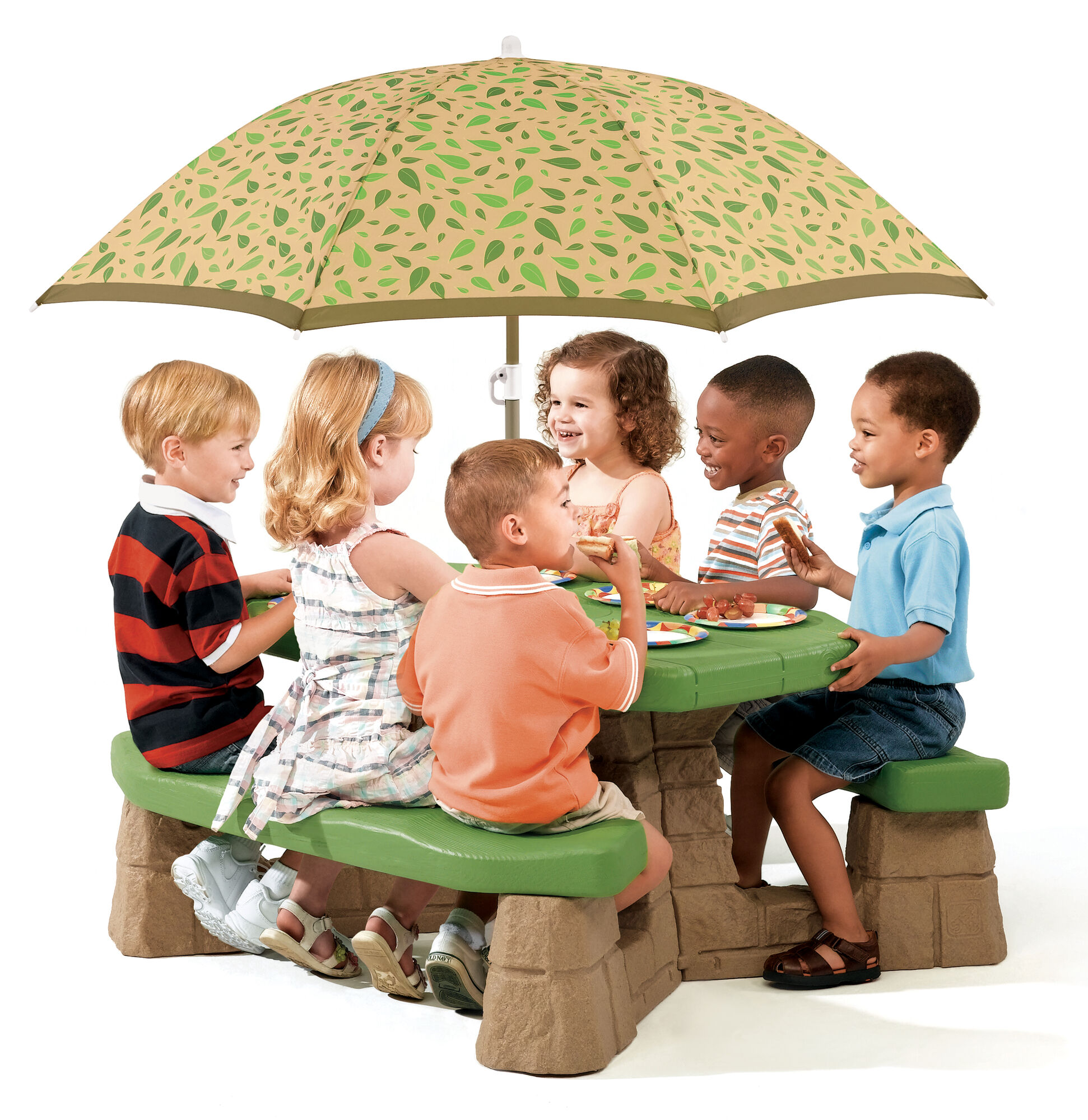 Step2 Naturally Playful Picknicktafel met Parasol