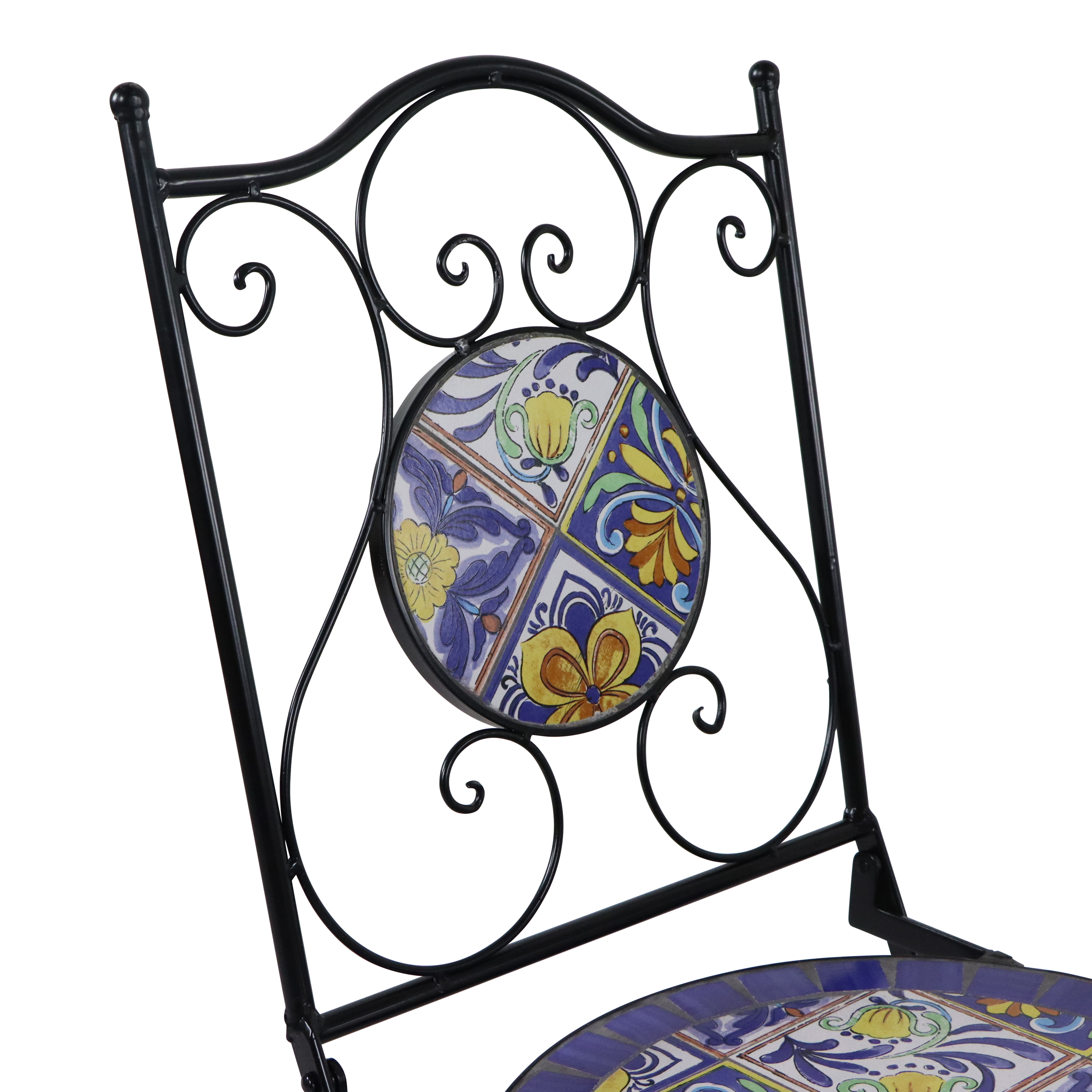 AXI AmÃ©lie MozaÃ¯ek Bistroset Mediterrane stijl Blauw/geel