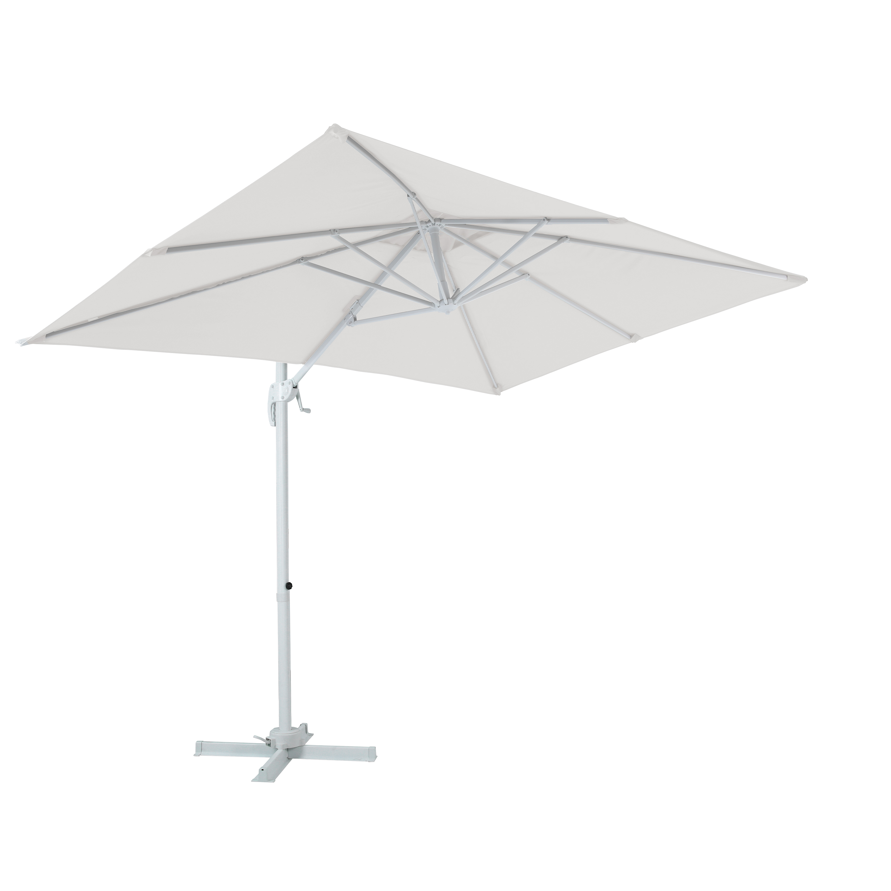 AXI Coco Floating Parasol 200x300 White/Beige 