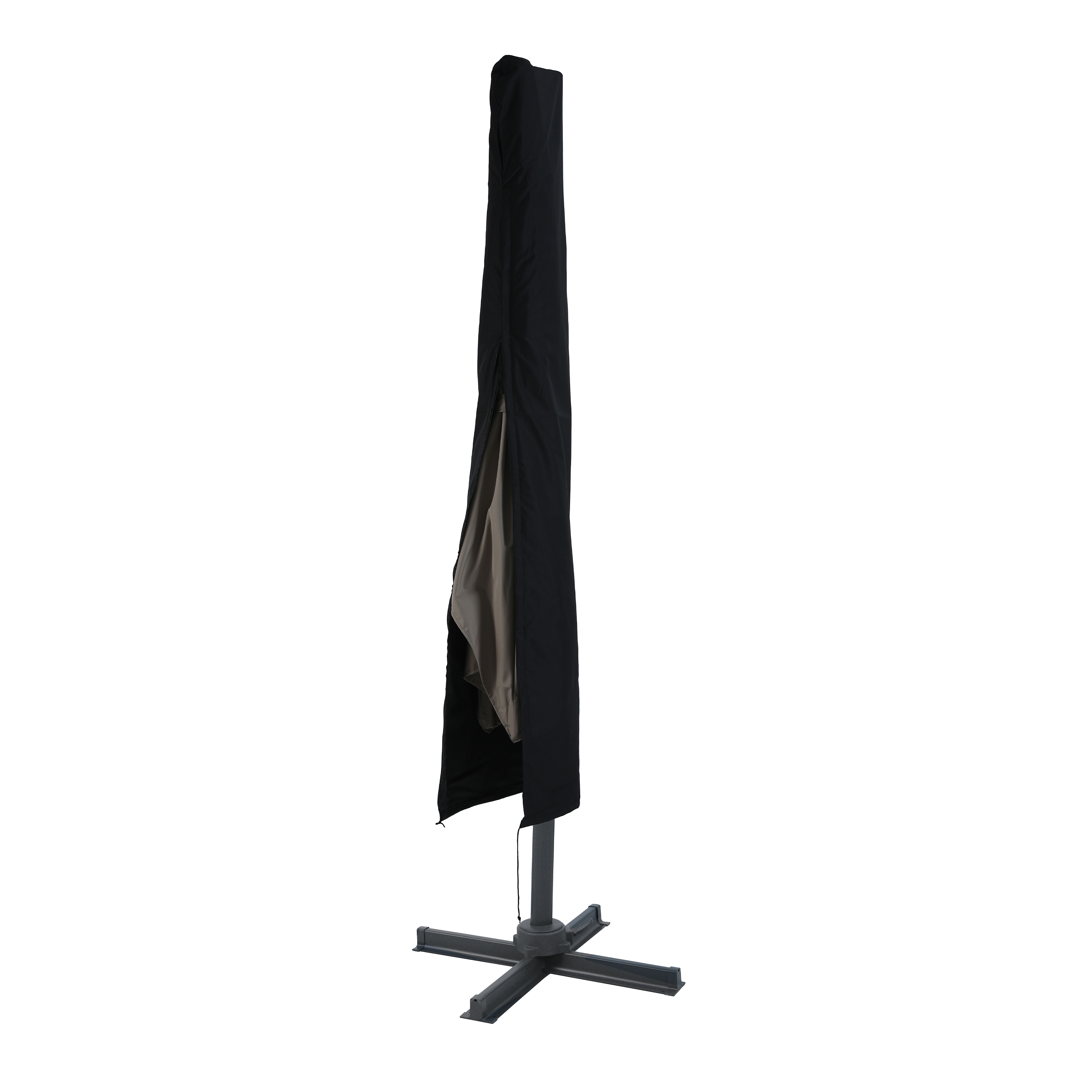 AXI Coco Floating Parasol 200x300cm Anthracite/Taupe 