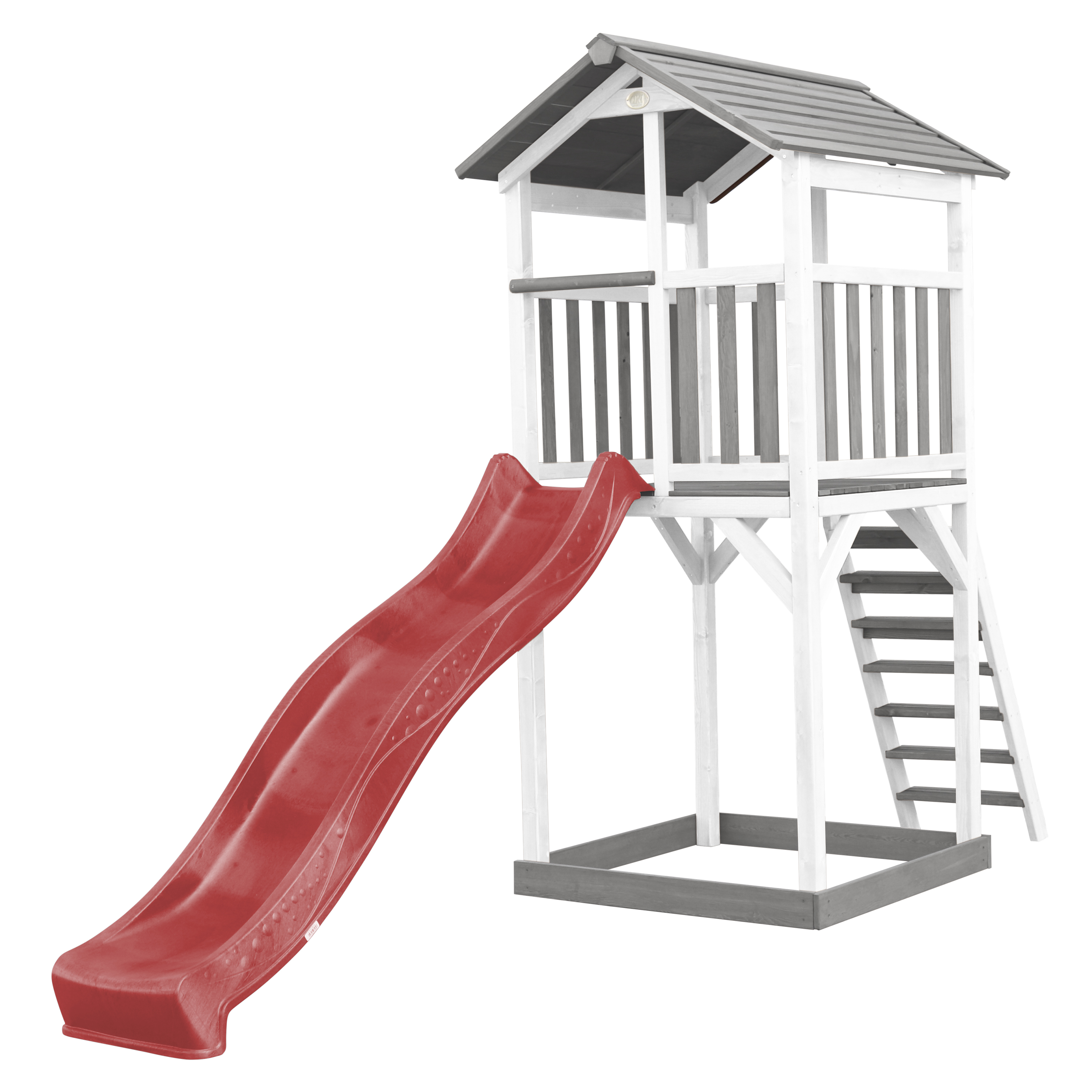 AXI Beach Tower Grey/White - Red Slide