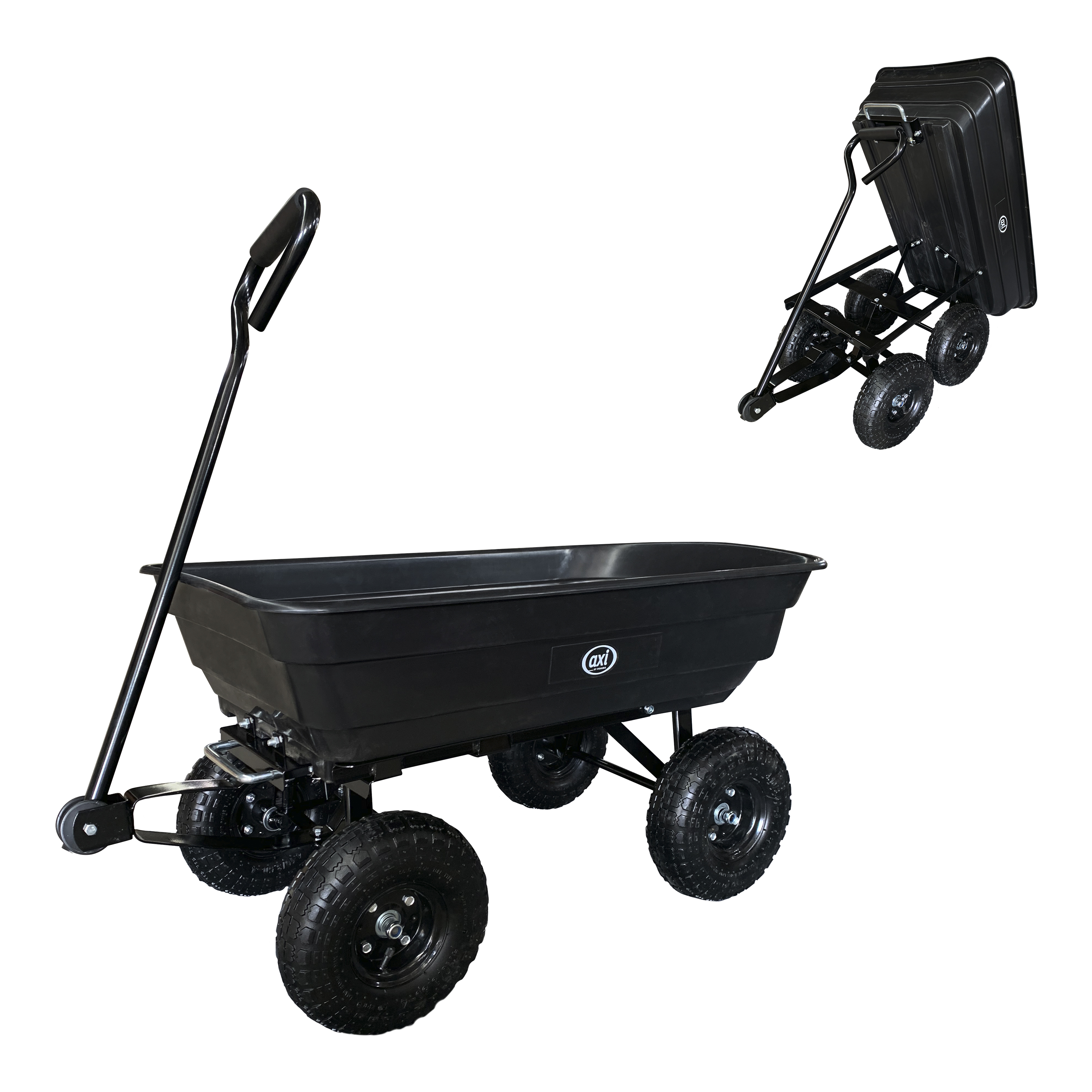 AXI AG75 Garden Transport Dump Truck - Black