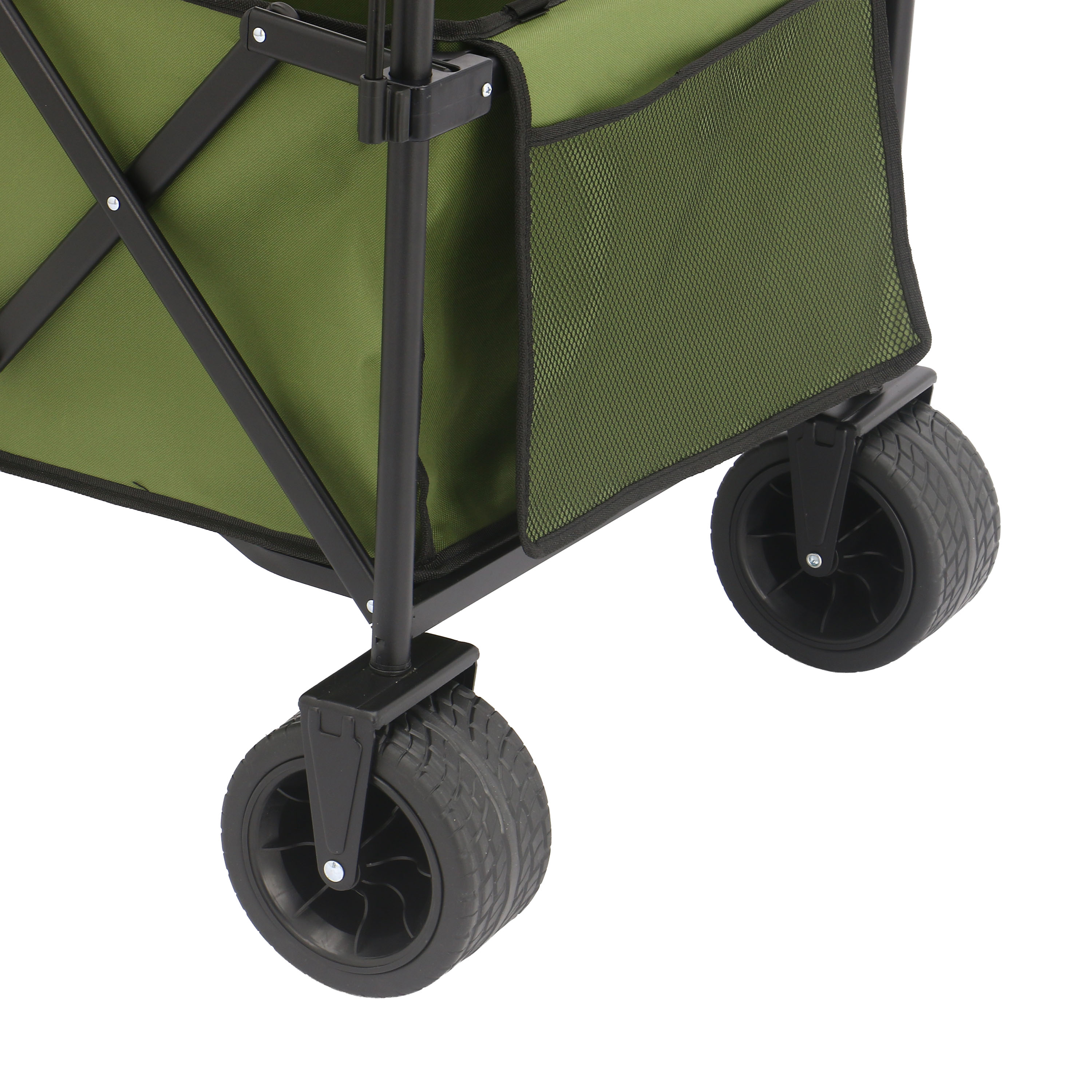 AXI SB221 Foldable Beach Wagon with roof - Green