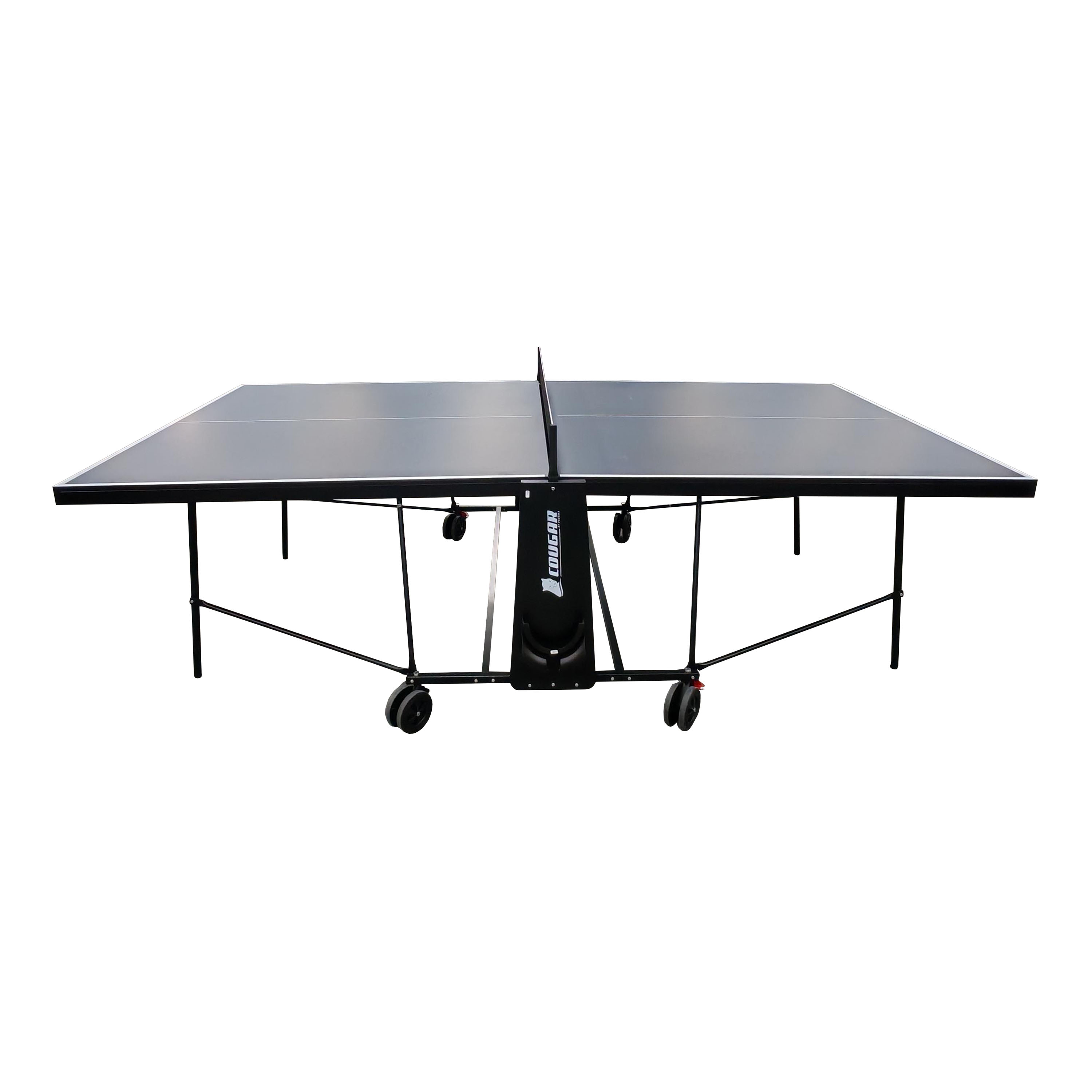 Cougar Table Tennis Table Plus 2800 Indoor Foldable - Grey