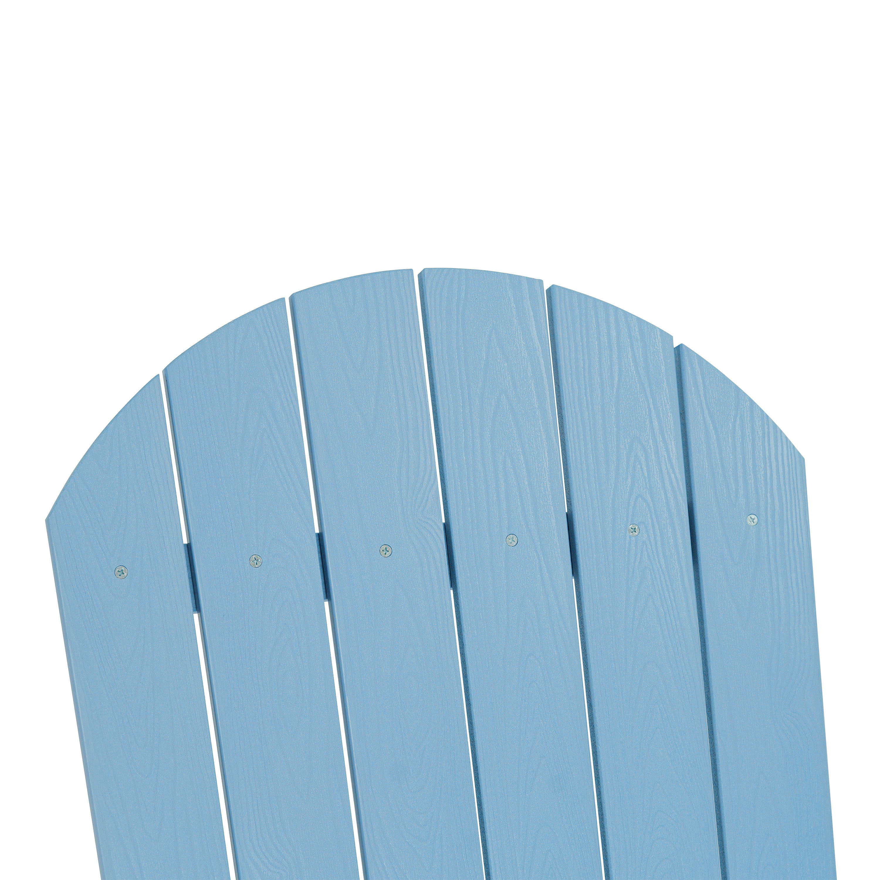 AXI Claire Folding Adirondack Chair Plastic Light Blue