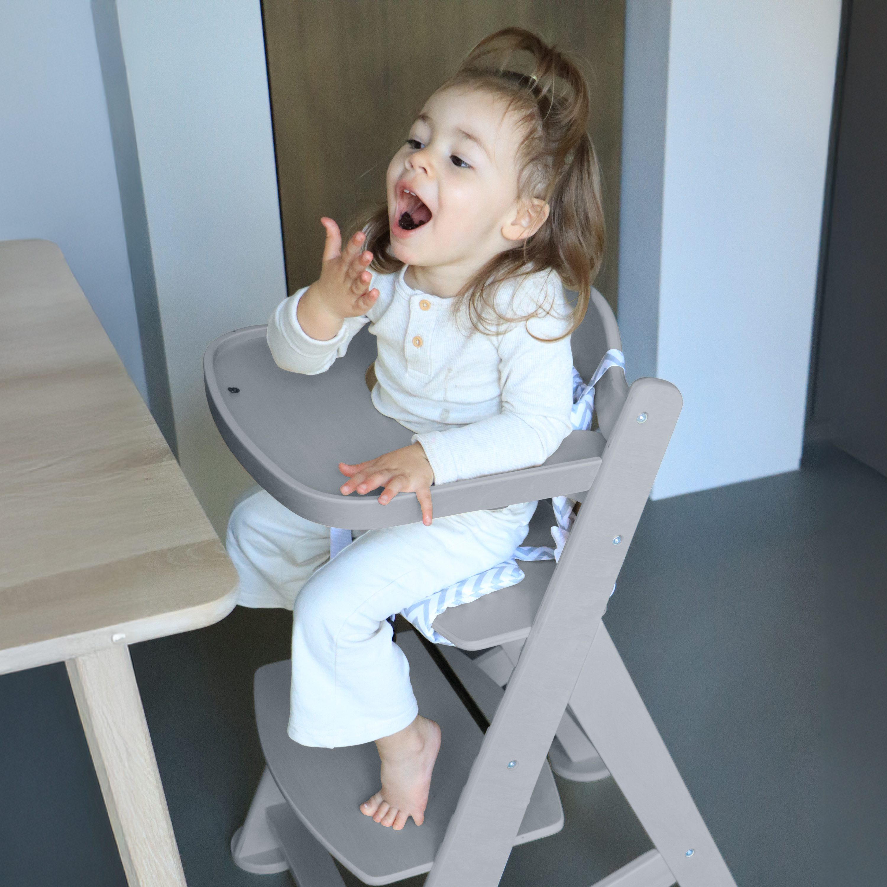 Sunny Fynn High Chair Grey