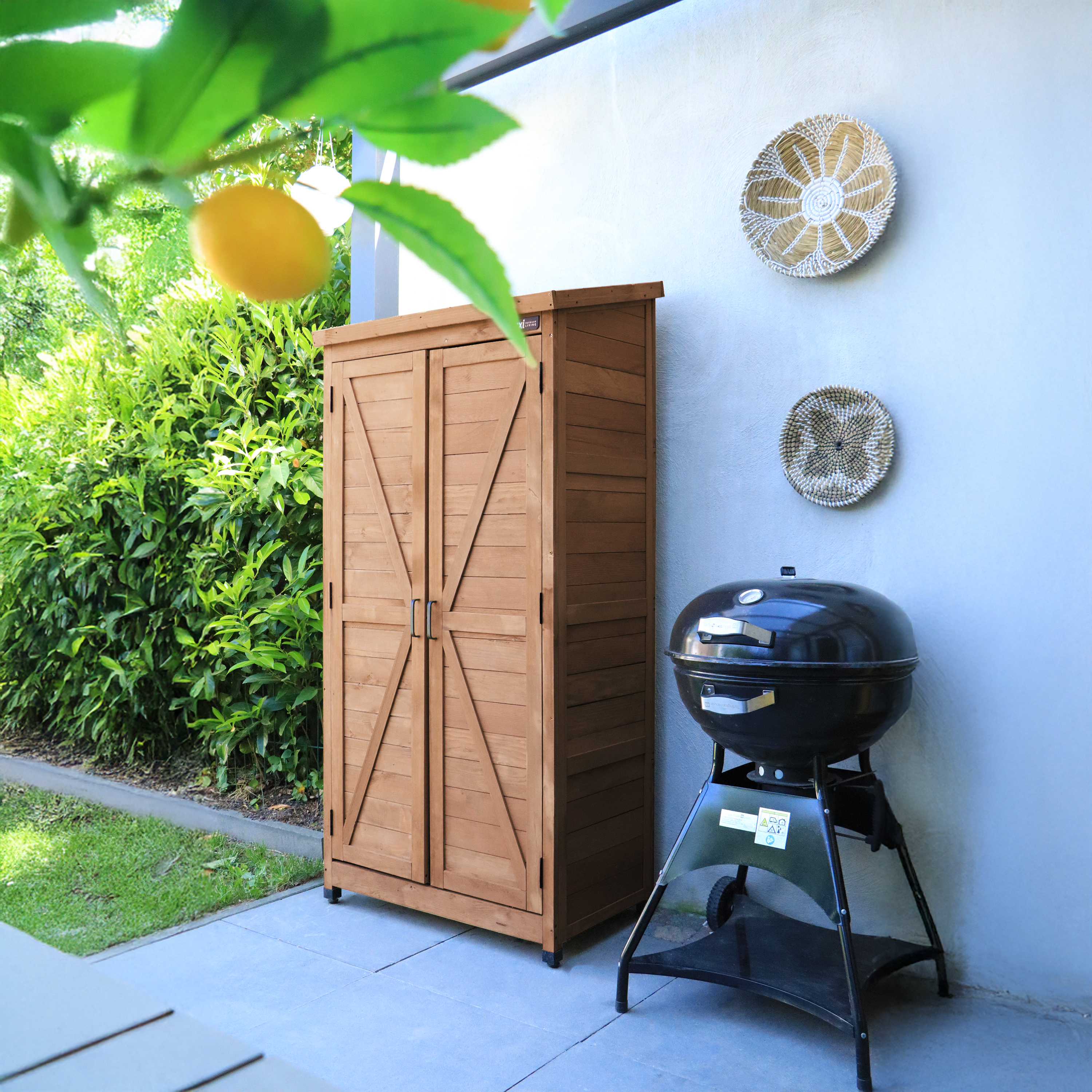 AXI Hugo Storage Cabinet Coffee Brown