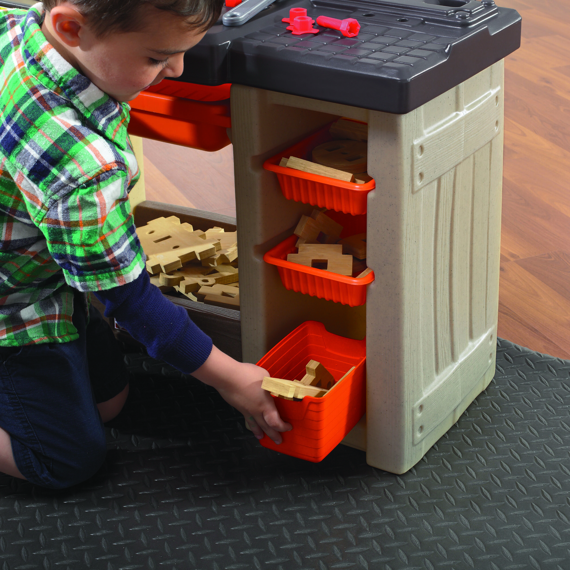 Step2 Handyman Workbench Oranje