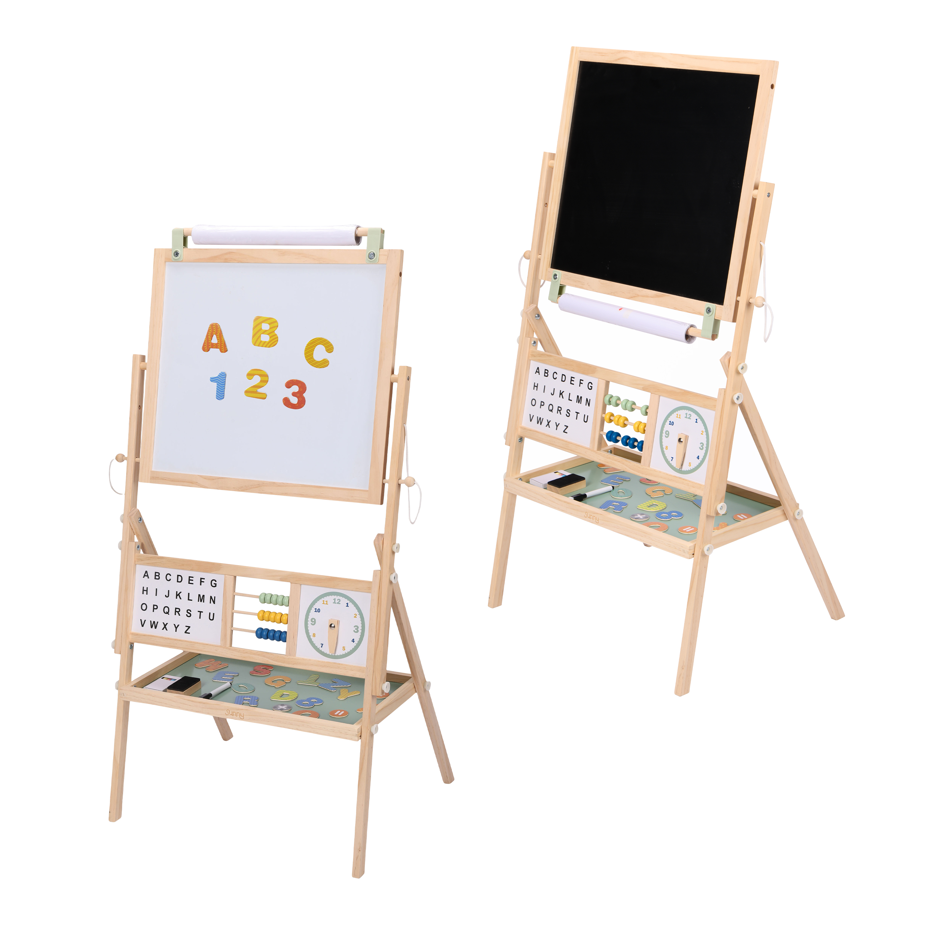 Sunny Nola Activity Easel – Natur Brun