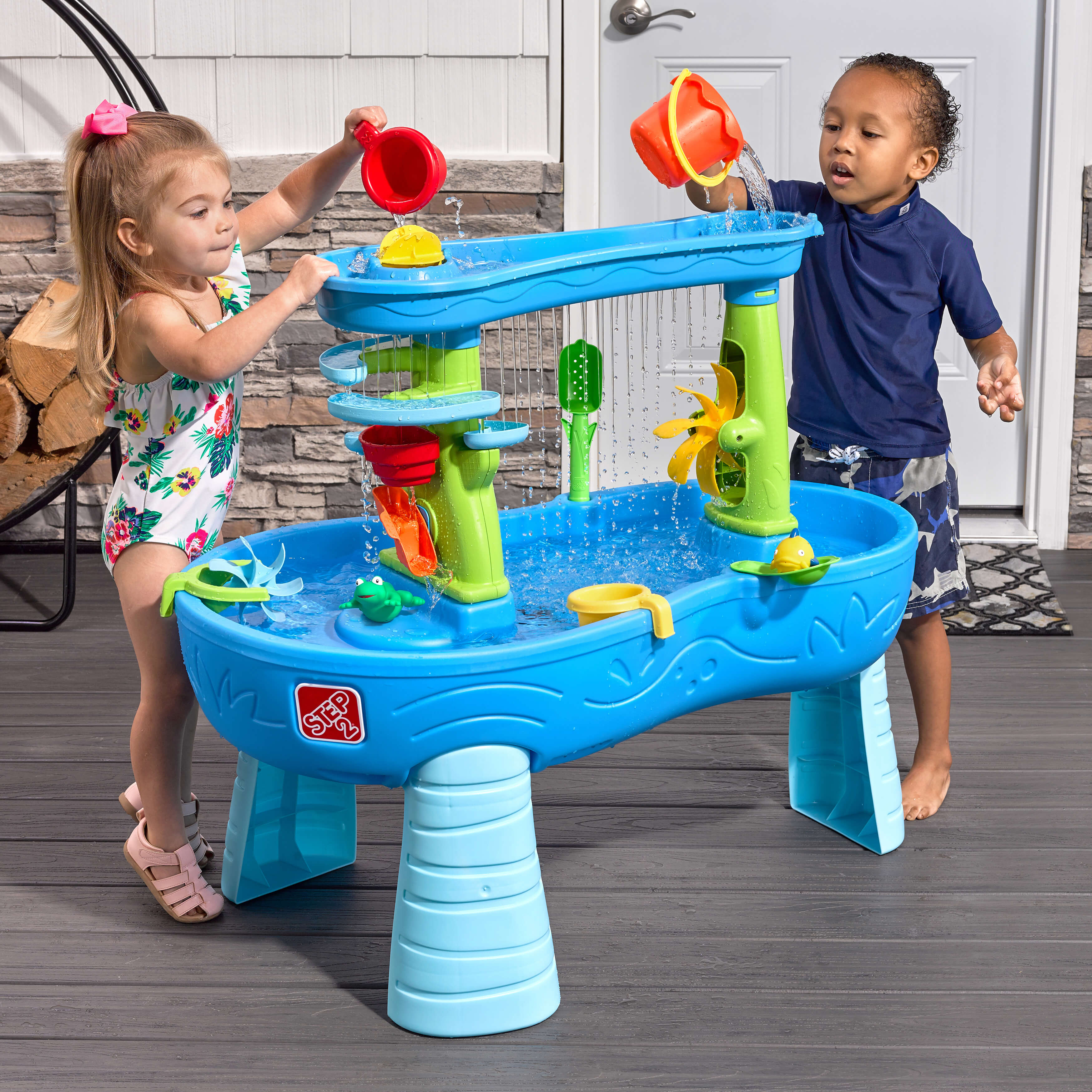 Step2 Double Showers Splash Watertafel-0733538421893 Step2 Double Showers Splash Watertafel