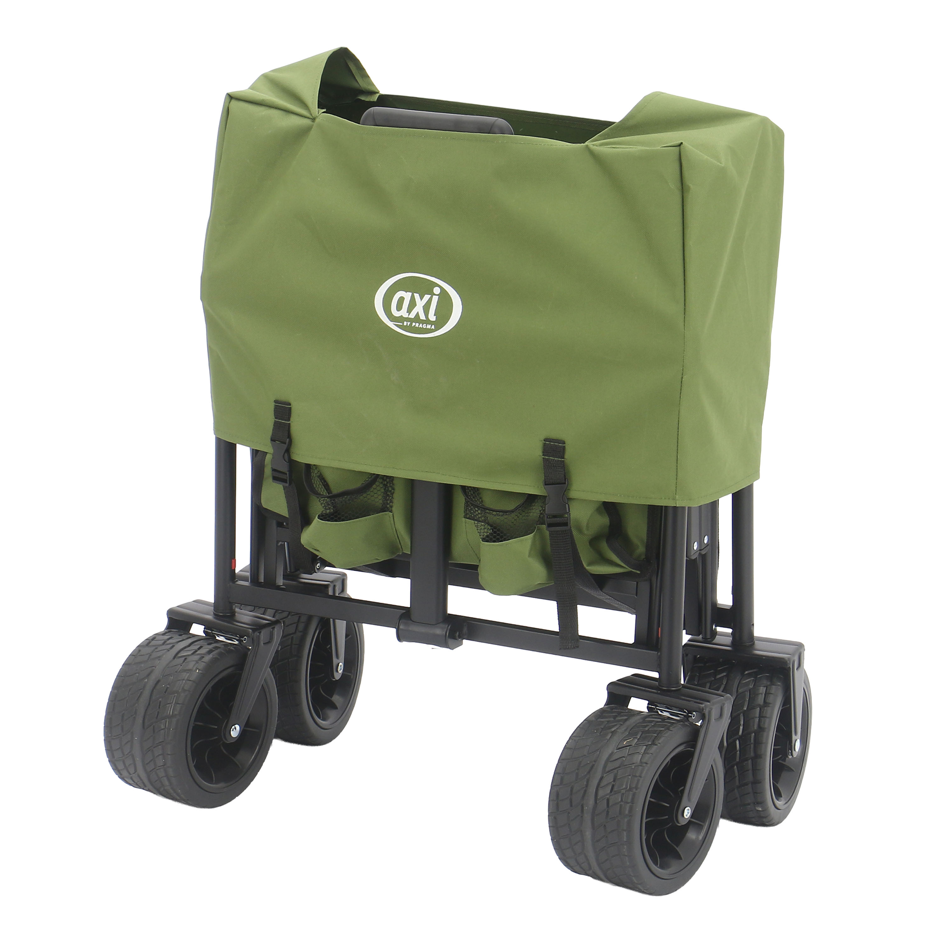AXI SB221 Foldable Beach Wagon with roof - Green