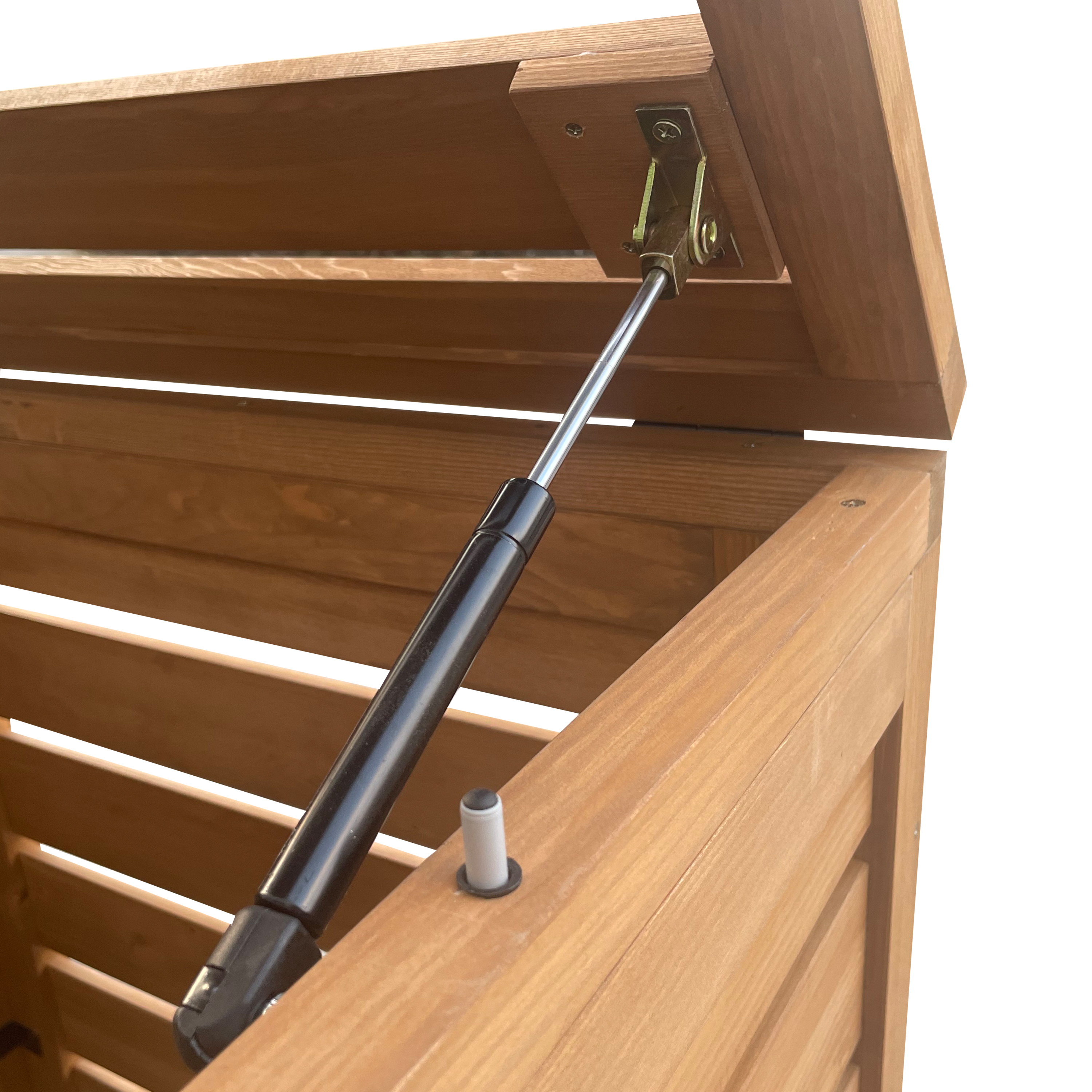 AXI Lex Wooden Bin Storage Brown – 2 bins