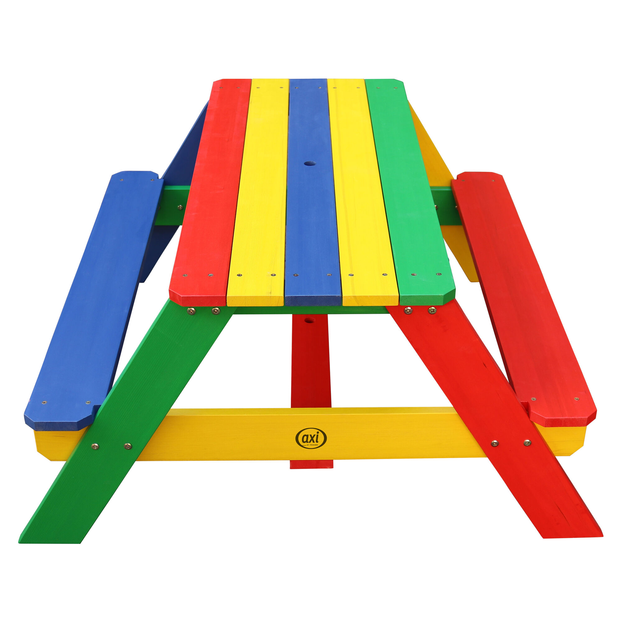 AXI Nick Picknicktafel Regenboog - Parasol Regenboog