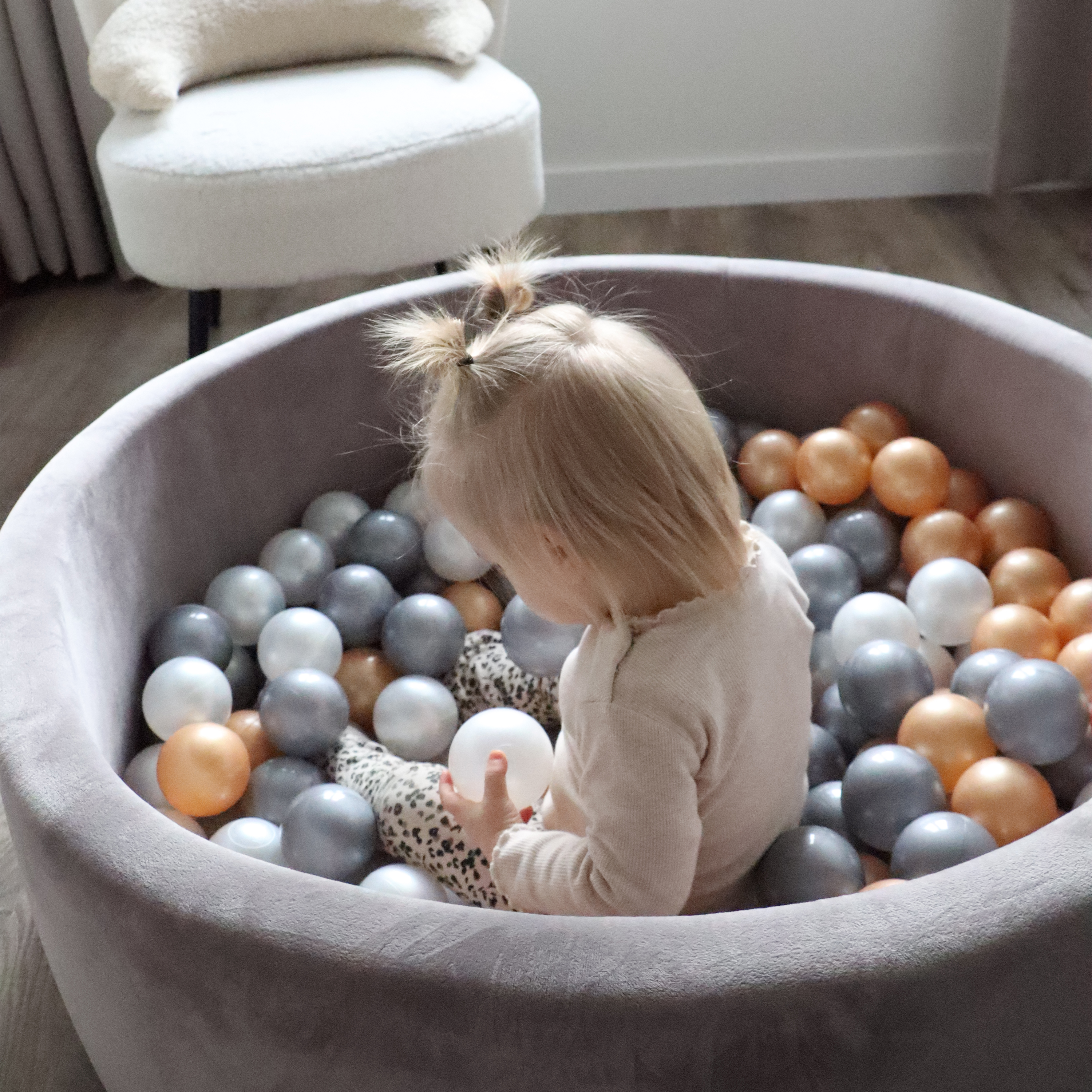 Sunny Boaz Ball Pit - Grey