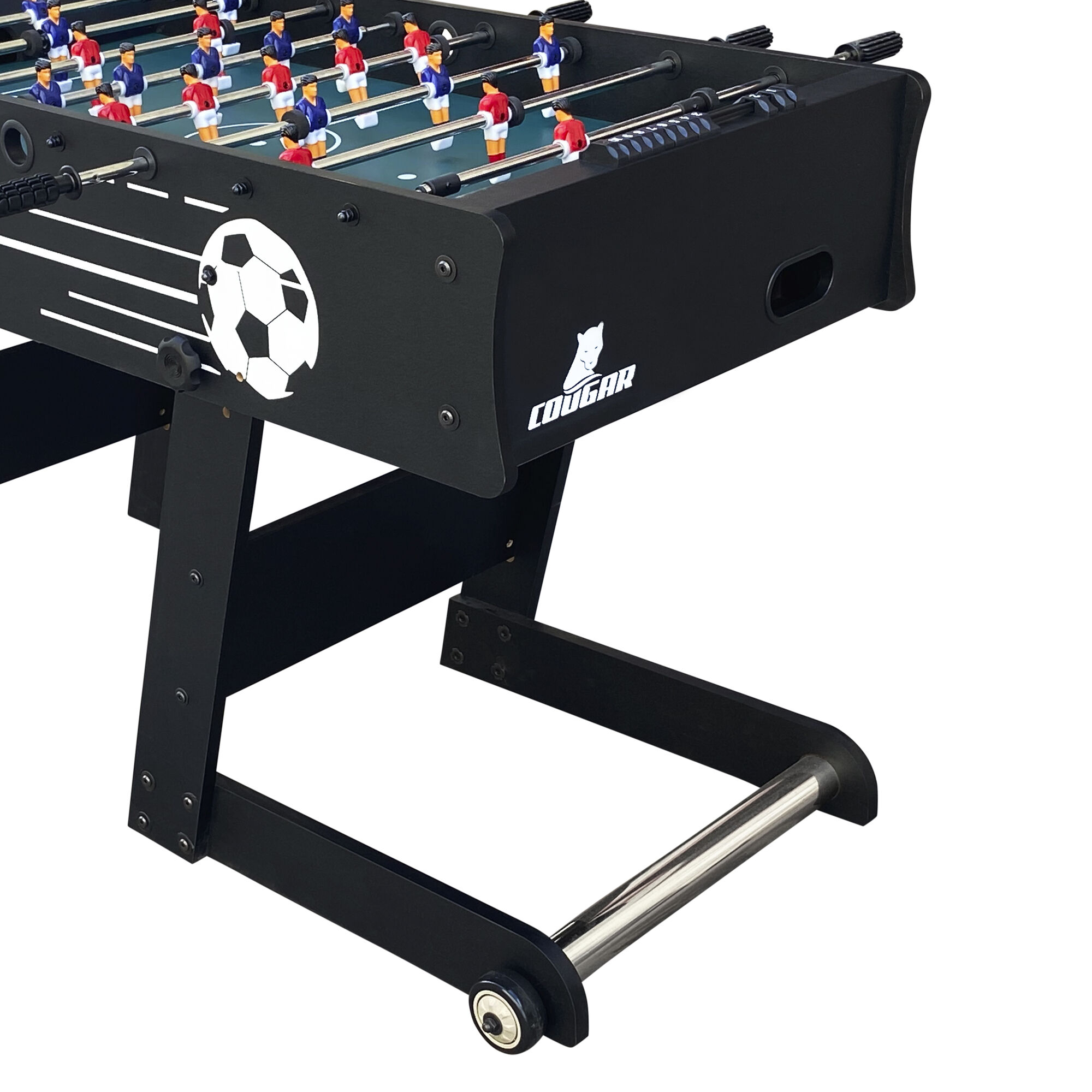 Cougar Scorpion Kick TS opklapbare Voetbaltafel Zwart
