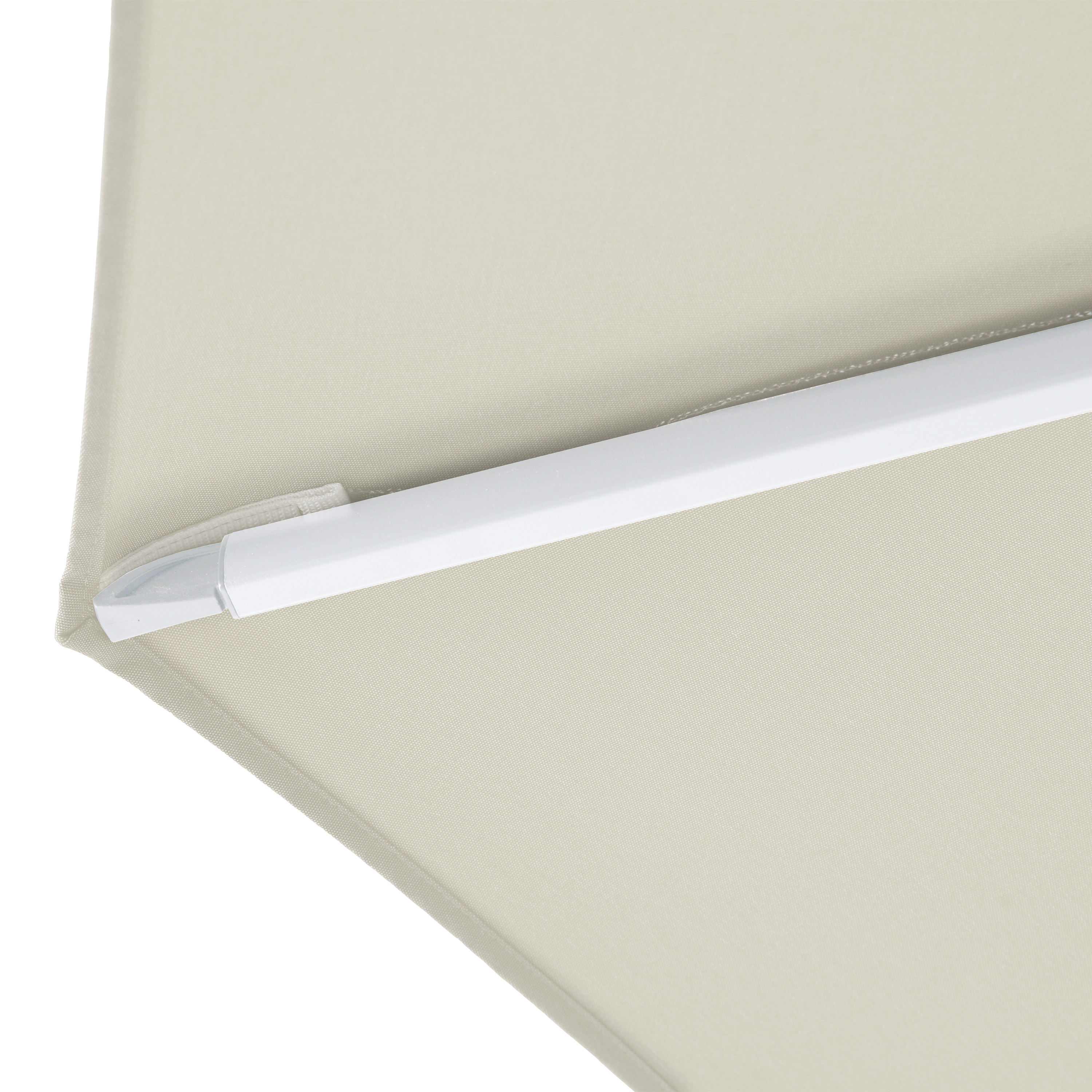 AXI Apollo Premium Zweefparasol 300x300cm Wit/Beige