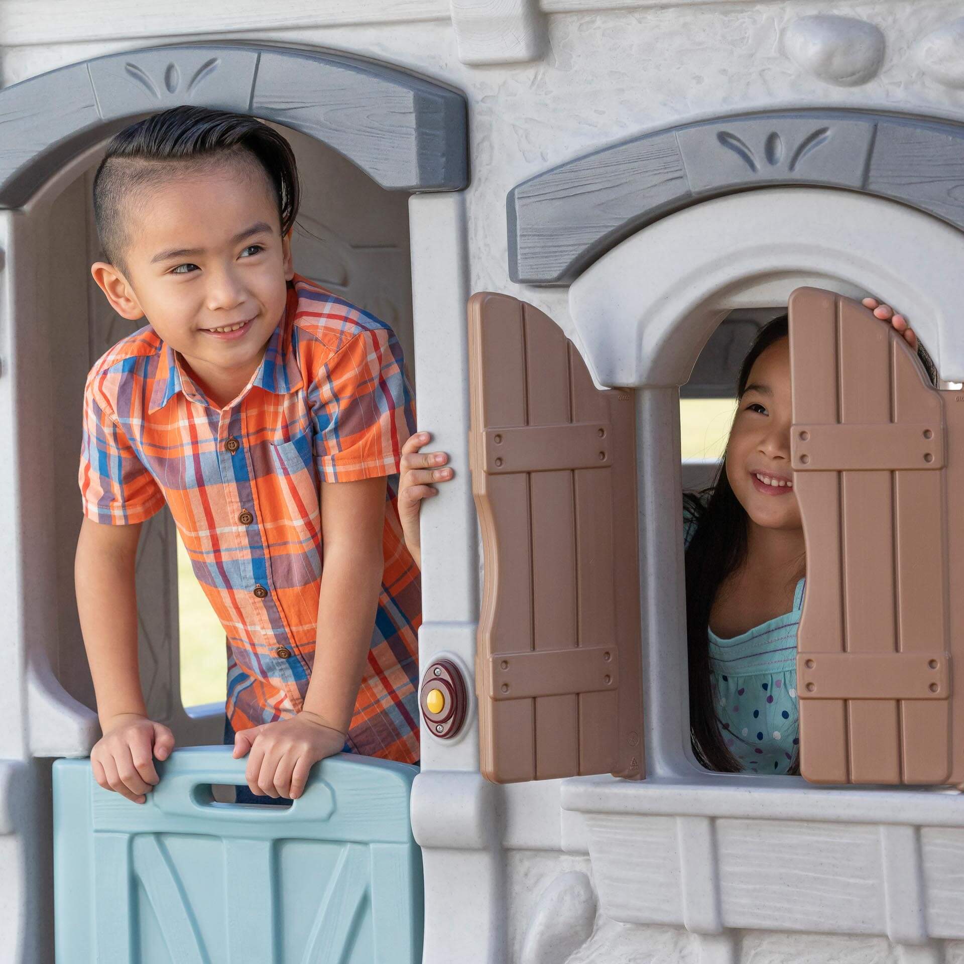 Step2 Enchanting Adventures 2-Story Playhouse & Slide-0733538413393 Step2 Enchanting Adventures 2-Story Playhouse & Slide