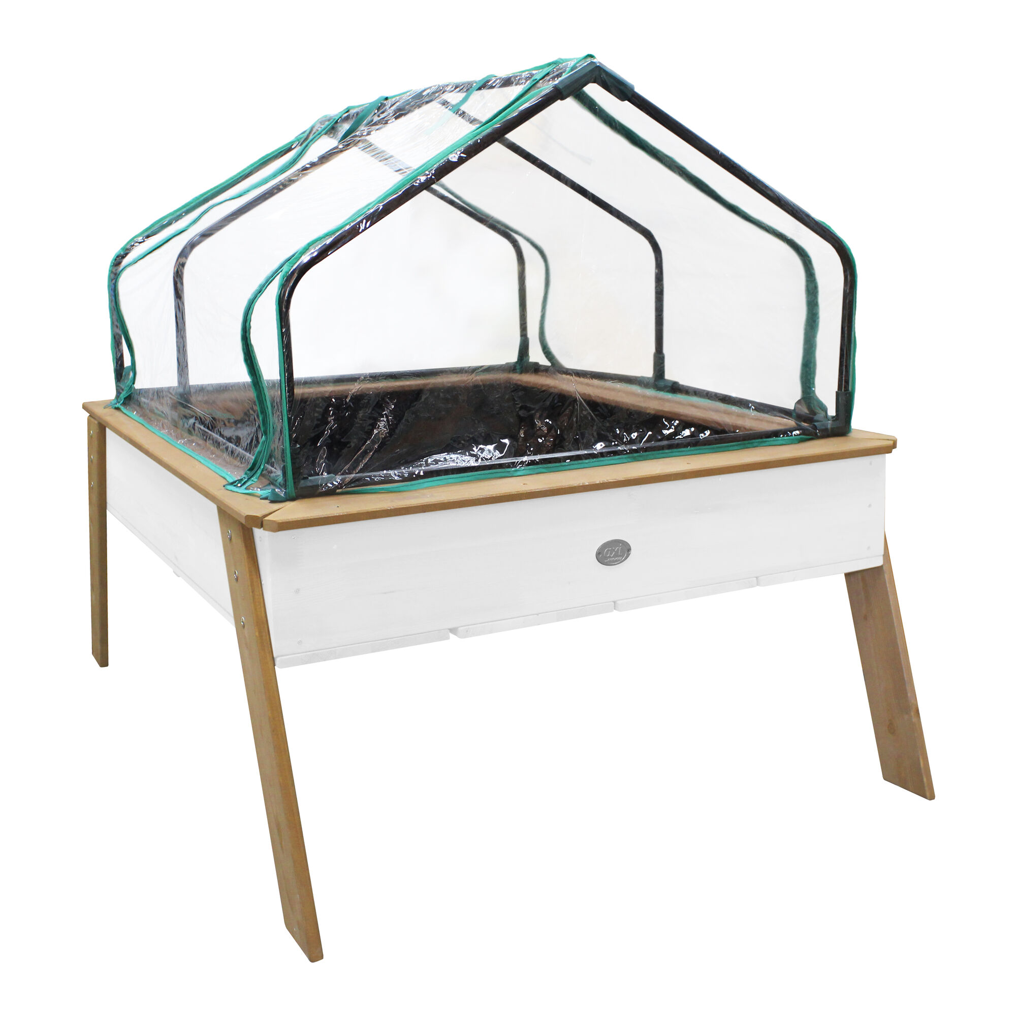 AXI Linda Kweektafel met broeikas Bruin/wit
