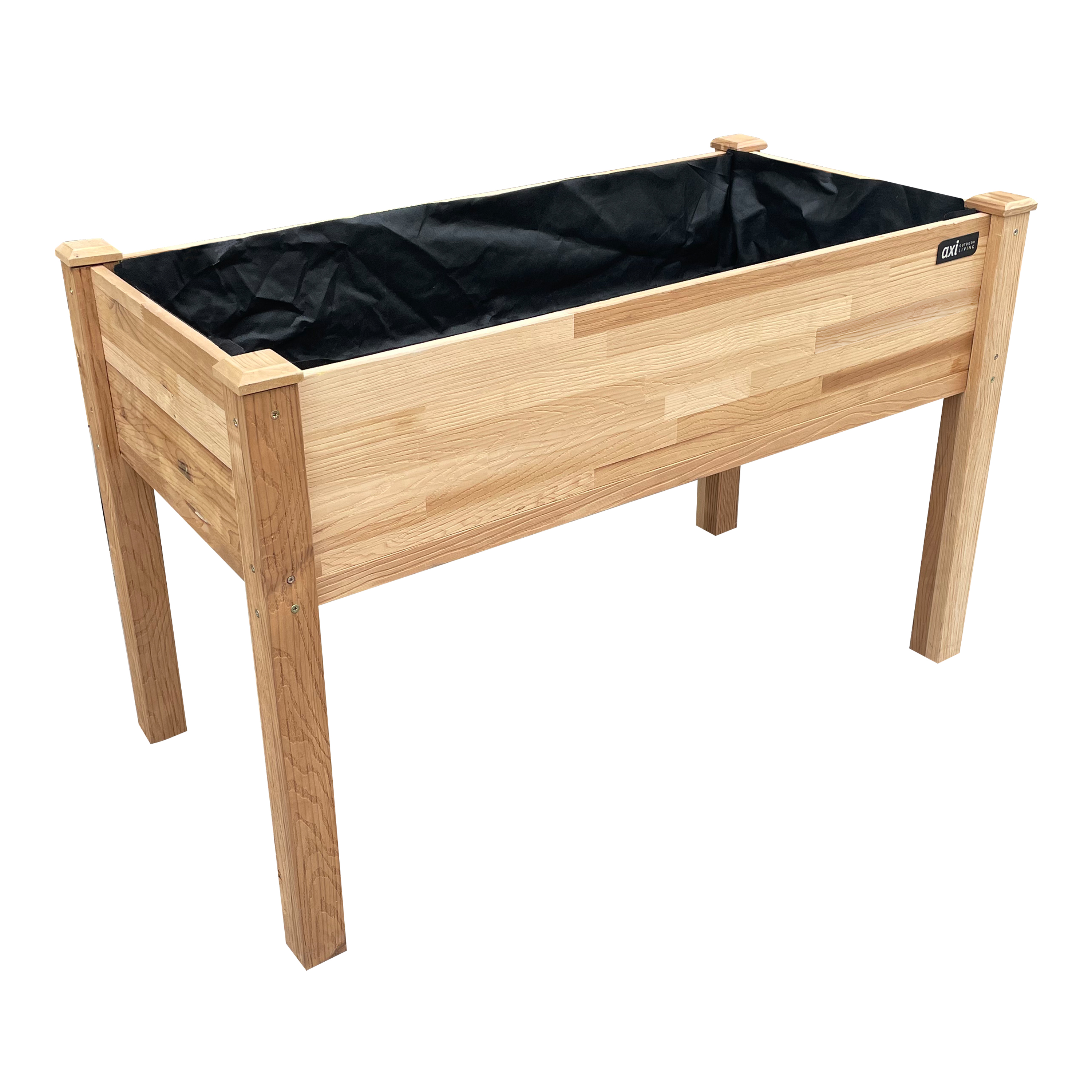 AXI Raised Planter Brown