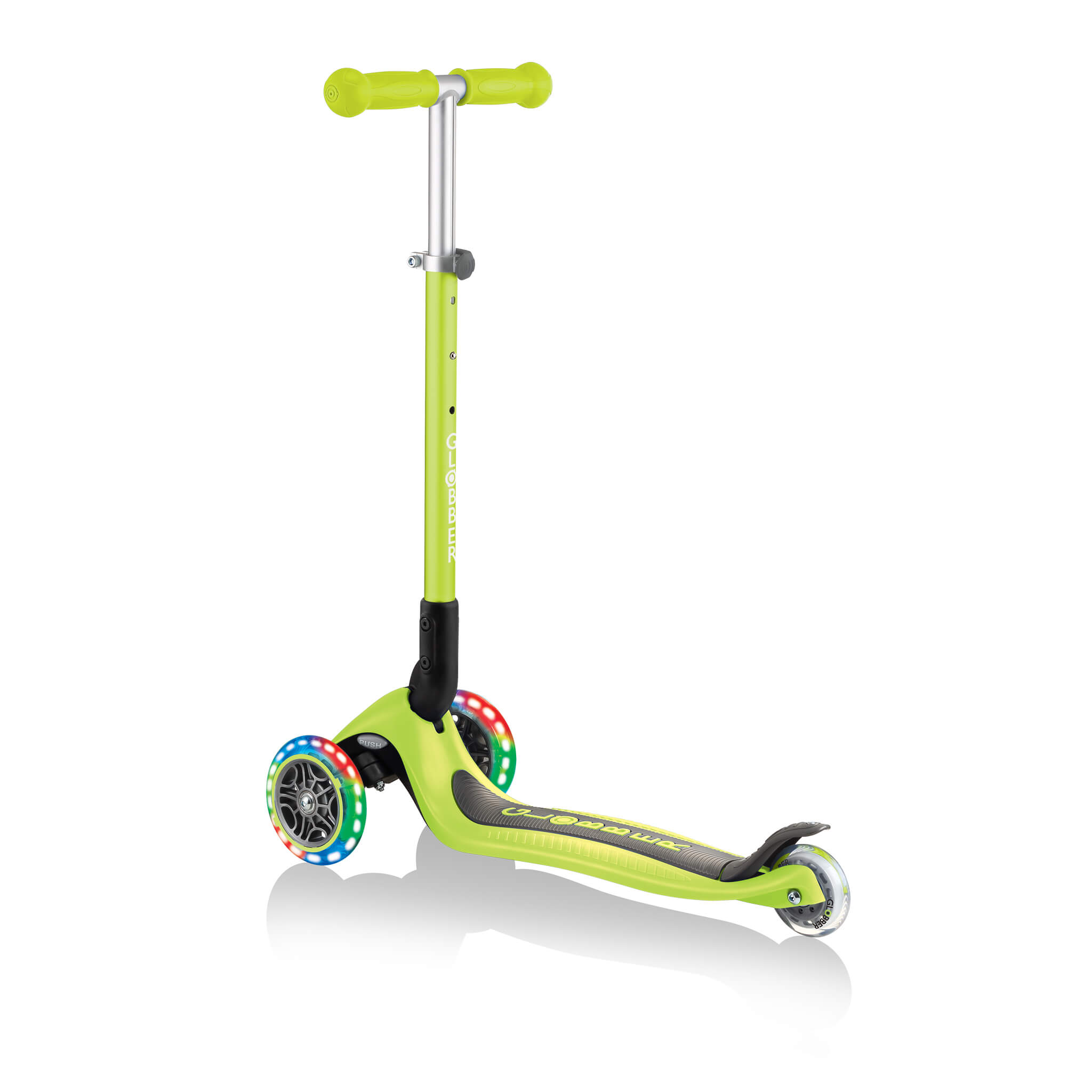 Globber Primo Foldable Lights Step Groen