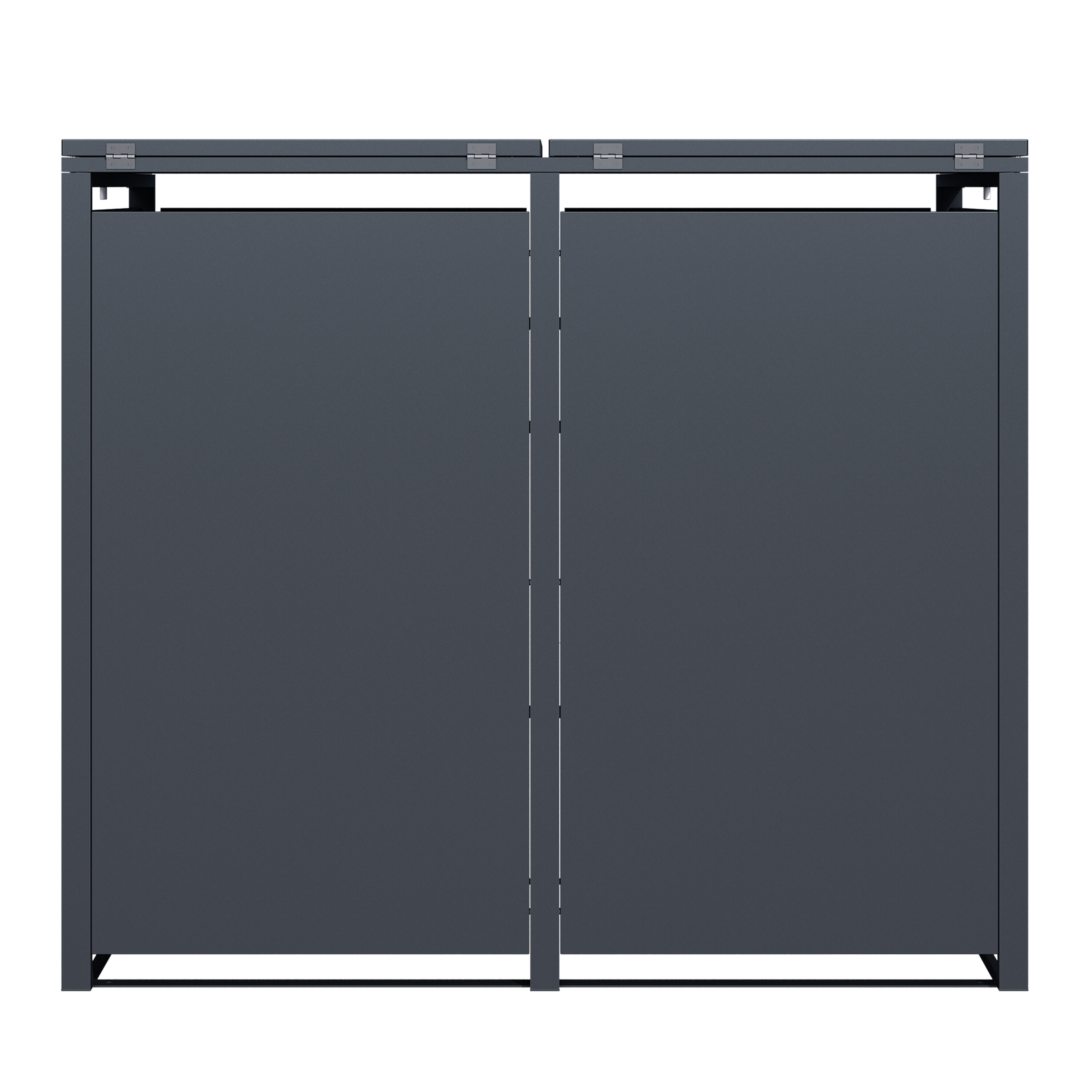 AXI Lucas Containerombouw van Metaal Antraciet/Houtlook - 2 containers