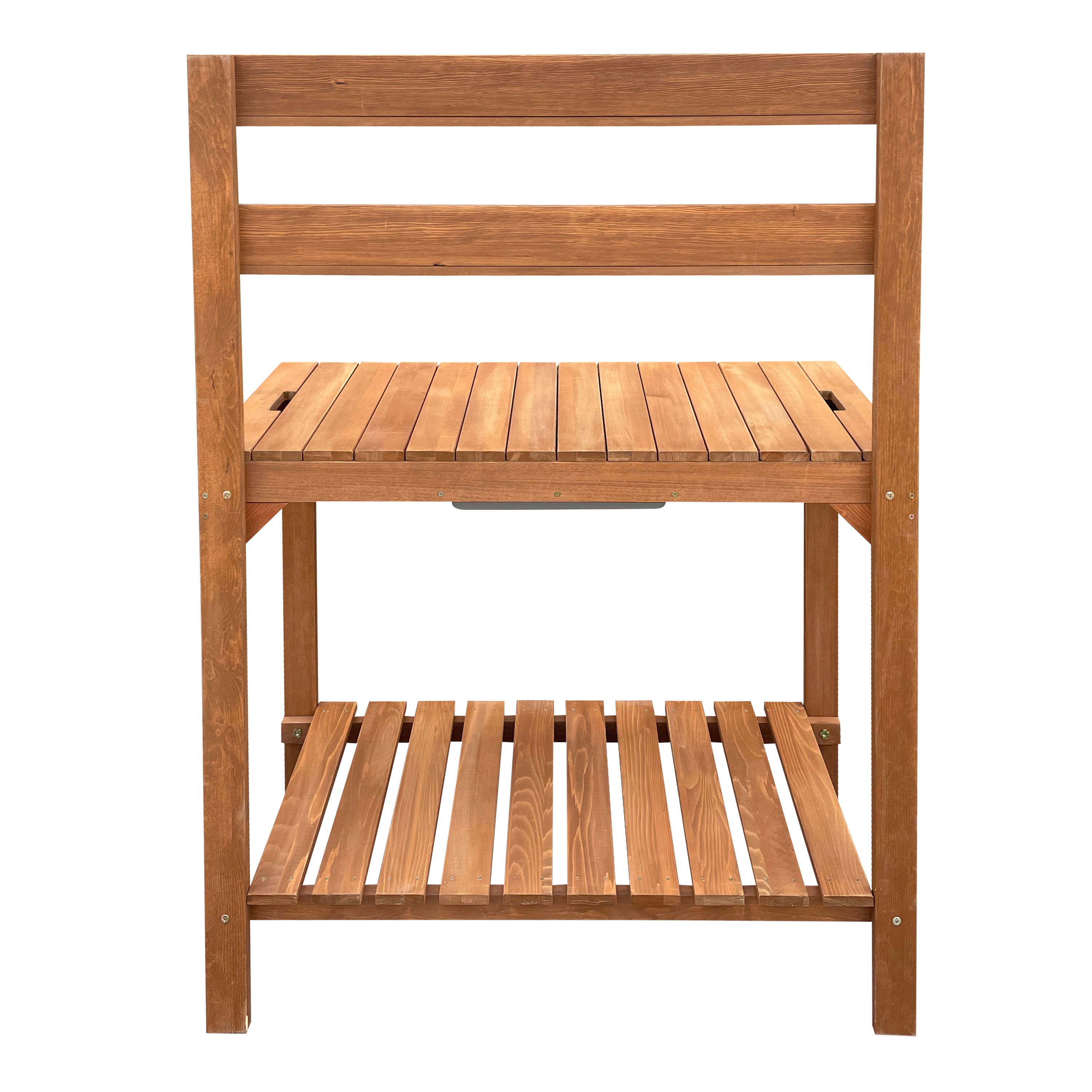 AXI Potting Table with Sliding Worktop Brown