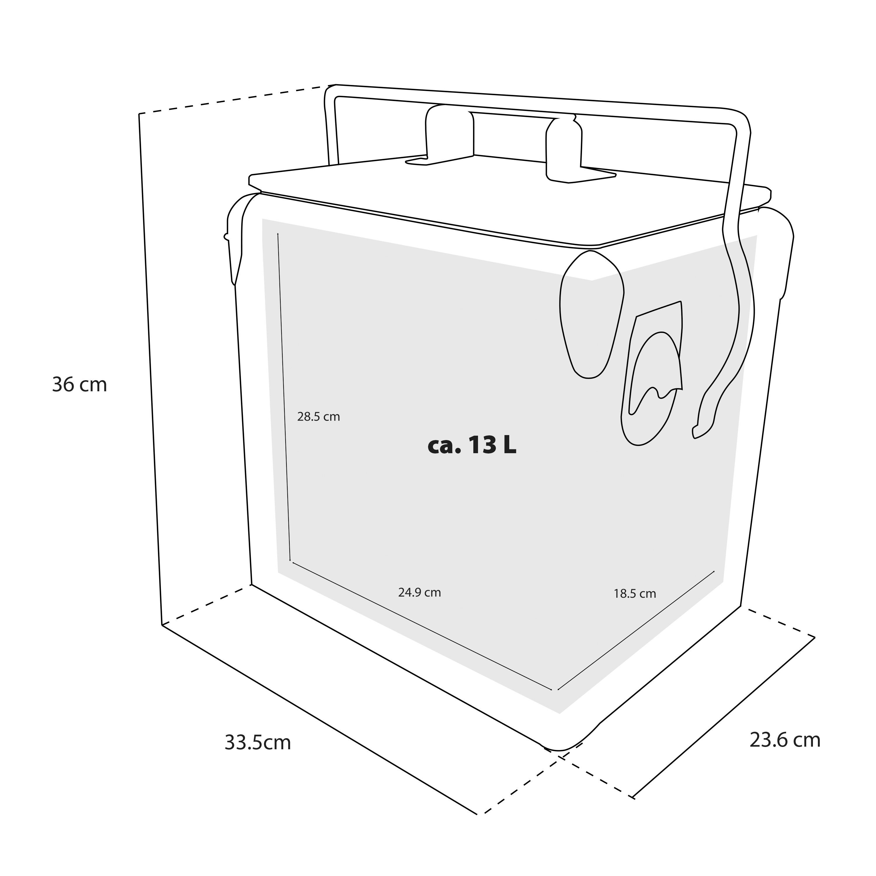 AXI Retro Cooler Mini White 