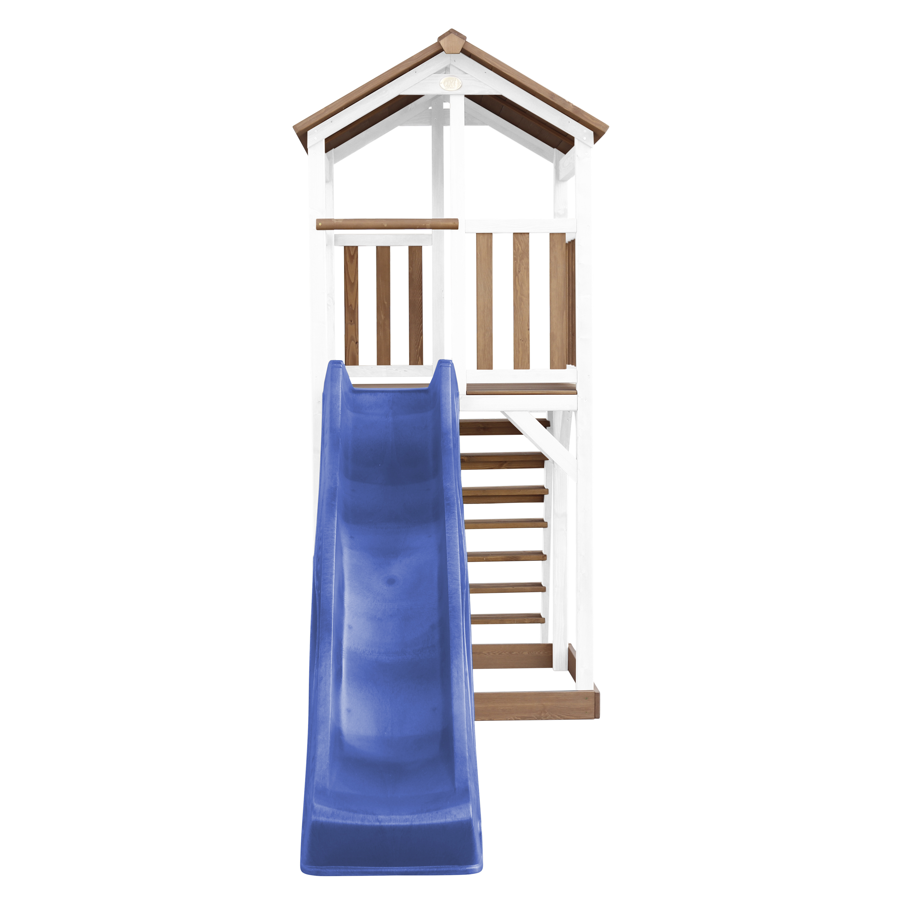 AXI Beach Tower Brown/White - Blue Slide