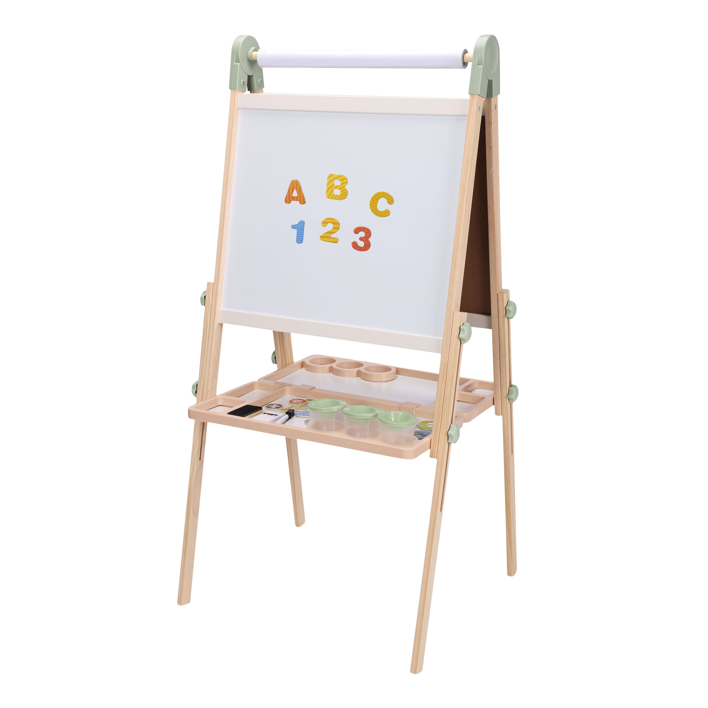 Sunny Luna Activity Easel – Natural Brown