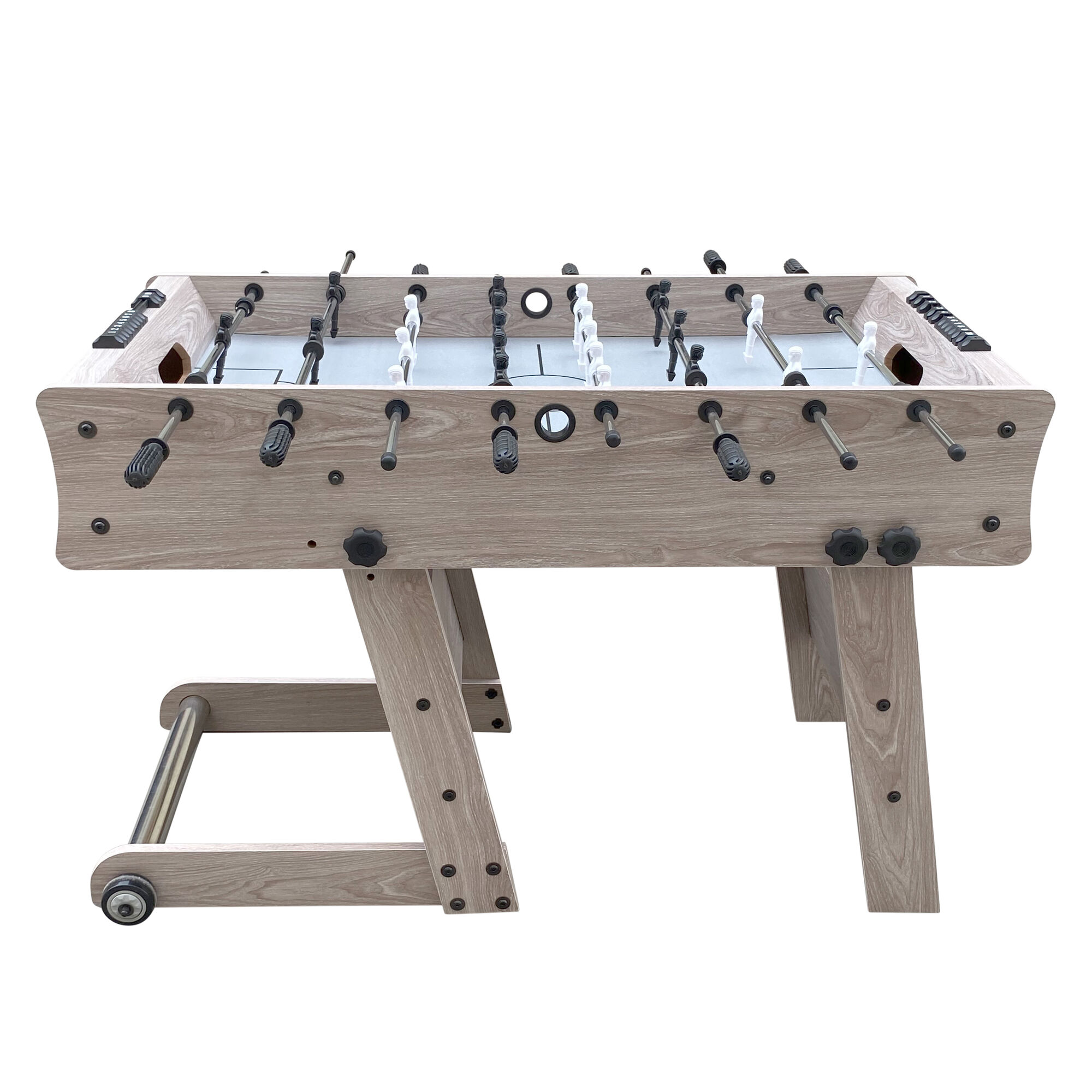 Cougar Scorpion Kick folding Football Table Oak - Limited Edition