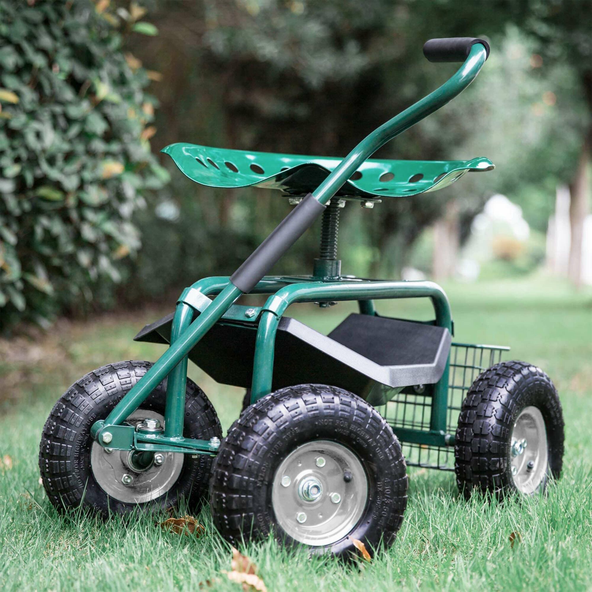 AXI AG22 Rijdende Tuinkruk Groen