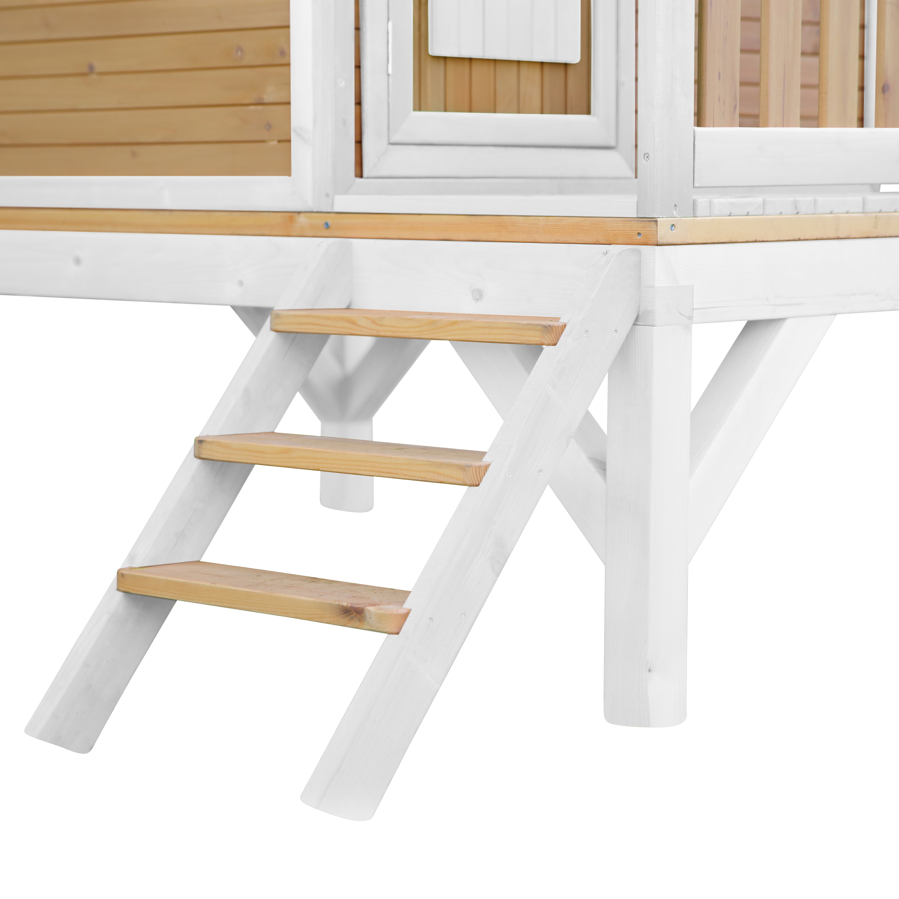 AXI Tom Playhouse Brown/White - Blue Slide