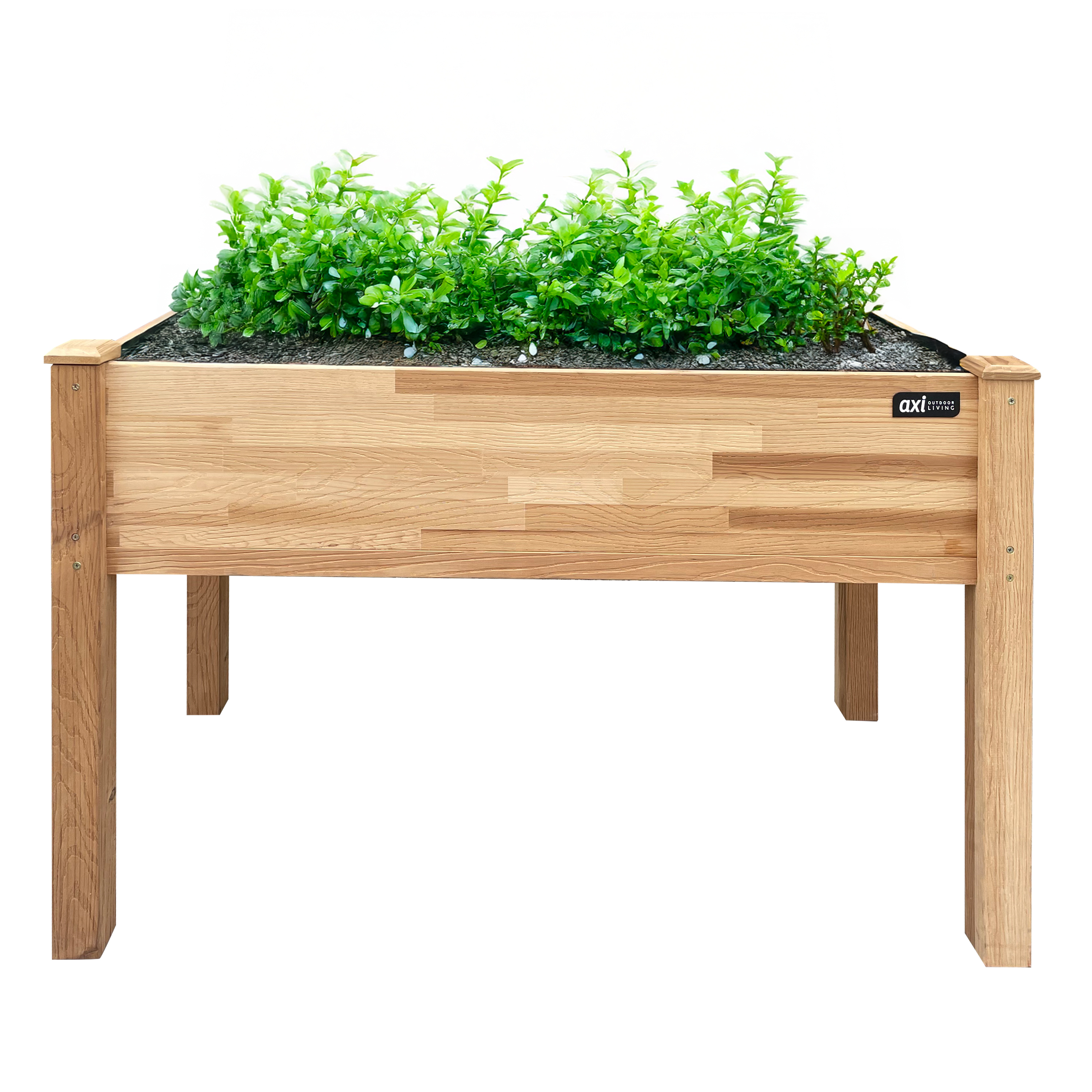 AXI Raised Planter Brown