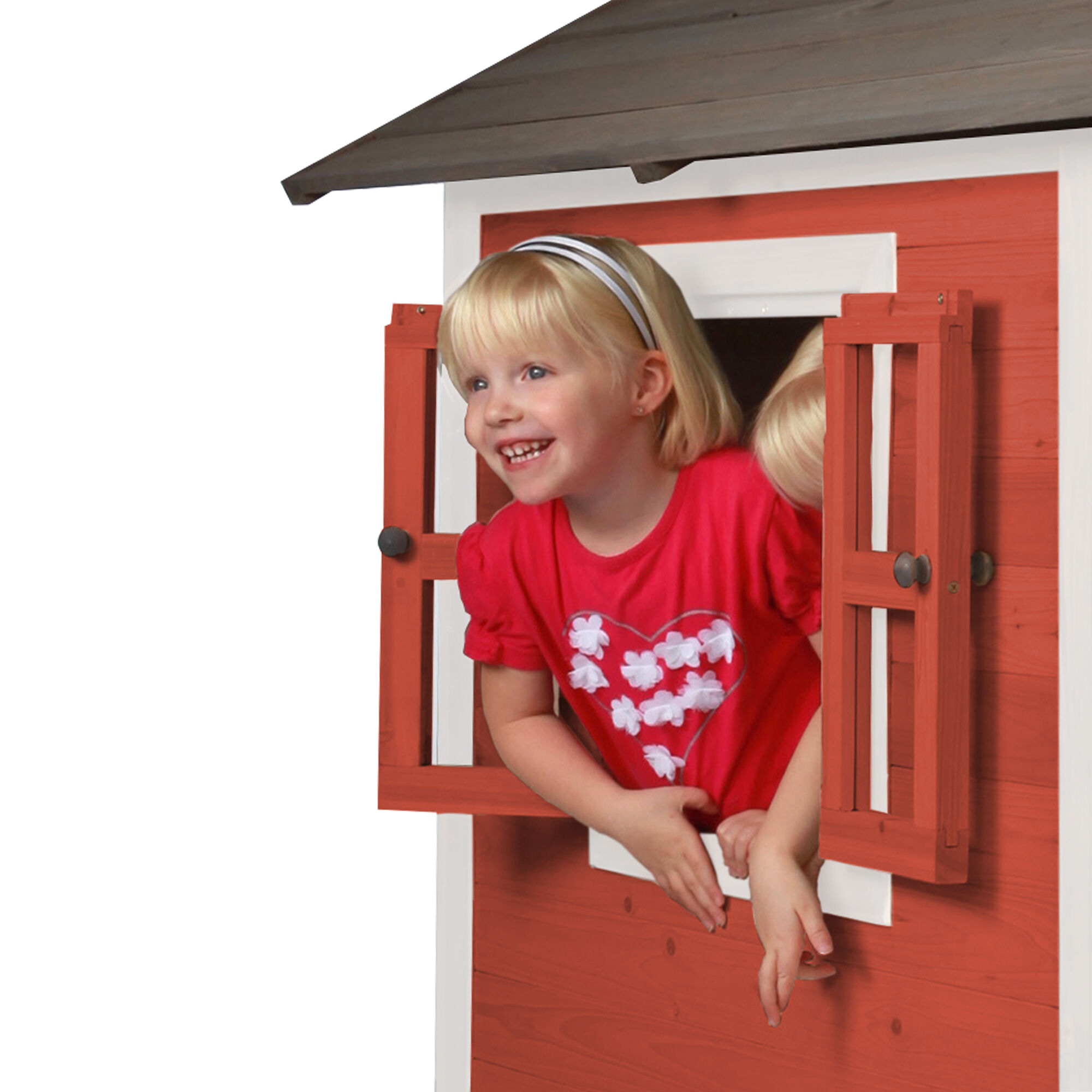 AXI Lodge Playhouse Scandinavian Red
