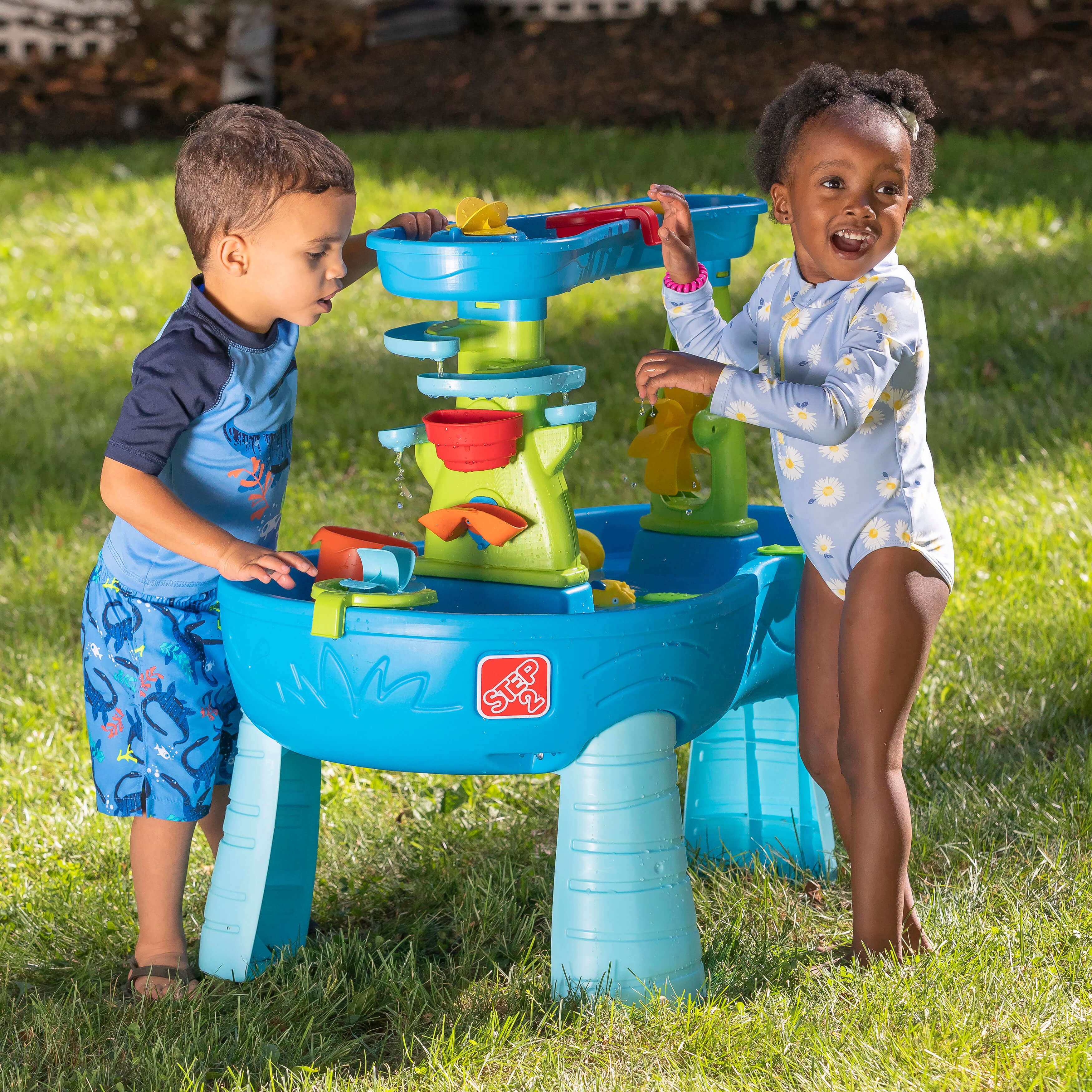 Step2 Double Showers Splash Watertafel-0733538421893 Step2 Double Showers Splash Watertafel