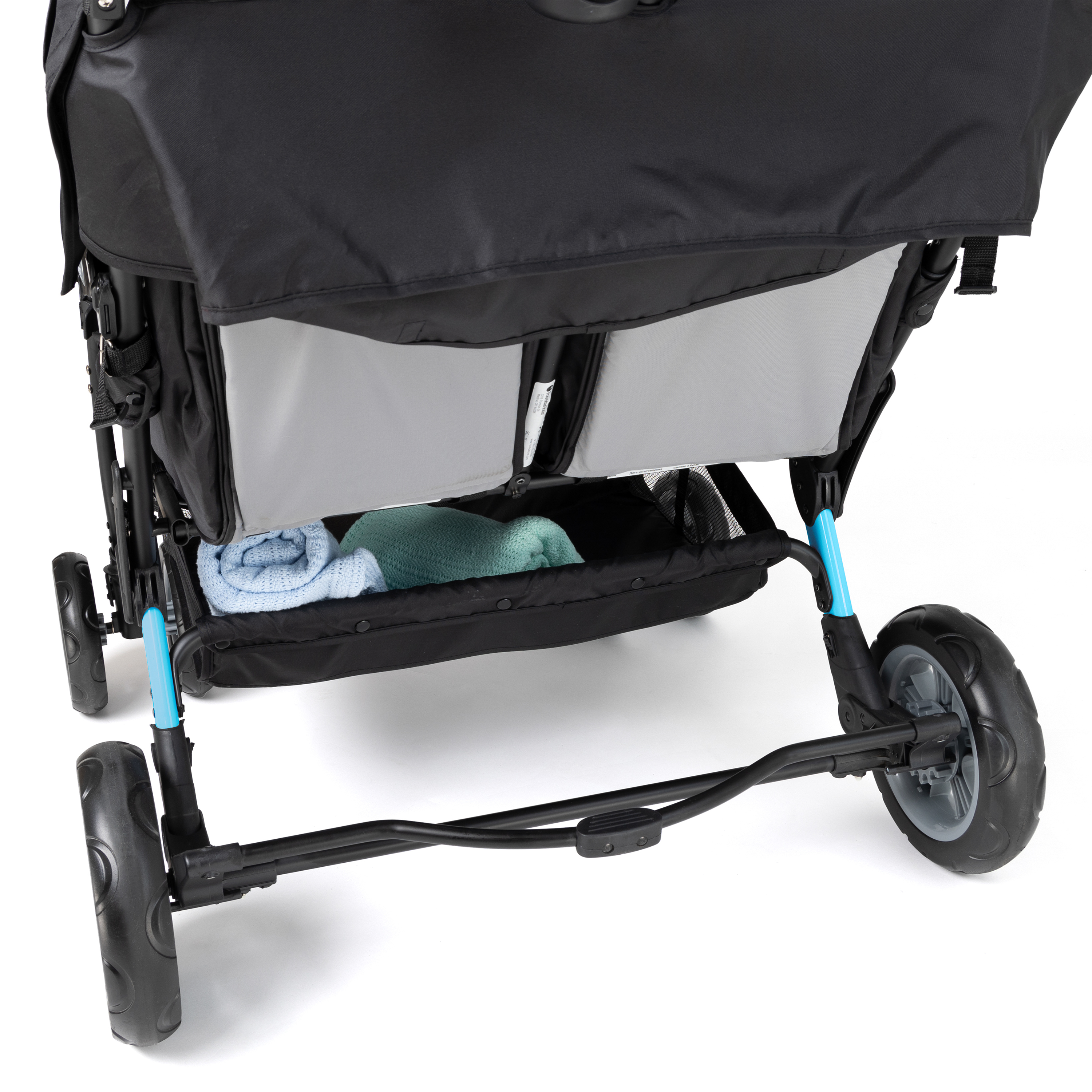 Gaggle Odyssey 4x4 Quad Stroller for 4 Children - Turquoise-0849801011743 Gaggle Odyssey 4x4 Quad Stroller for 4 Children - Turquoise
